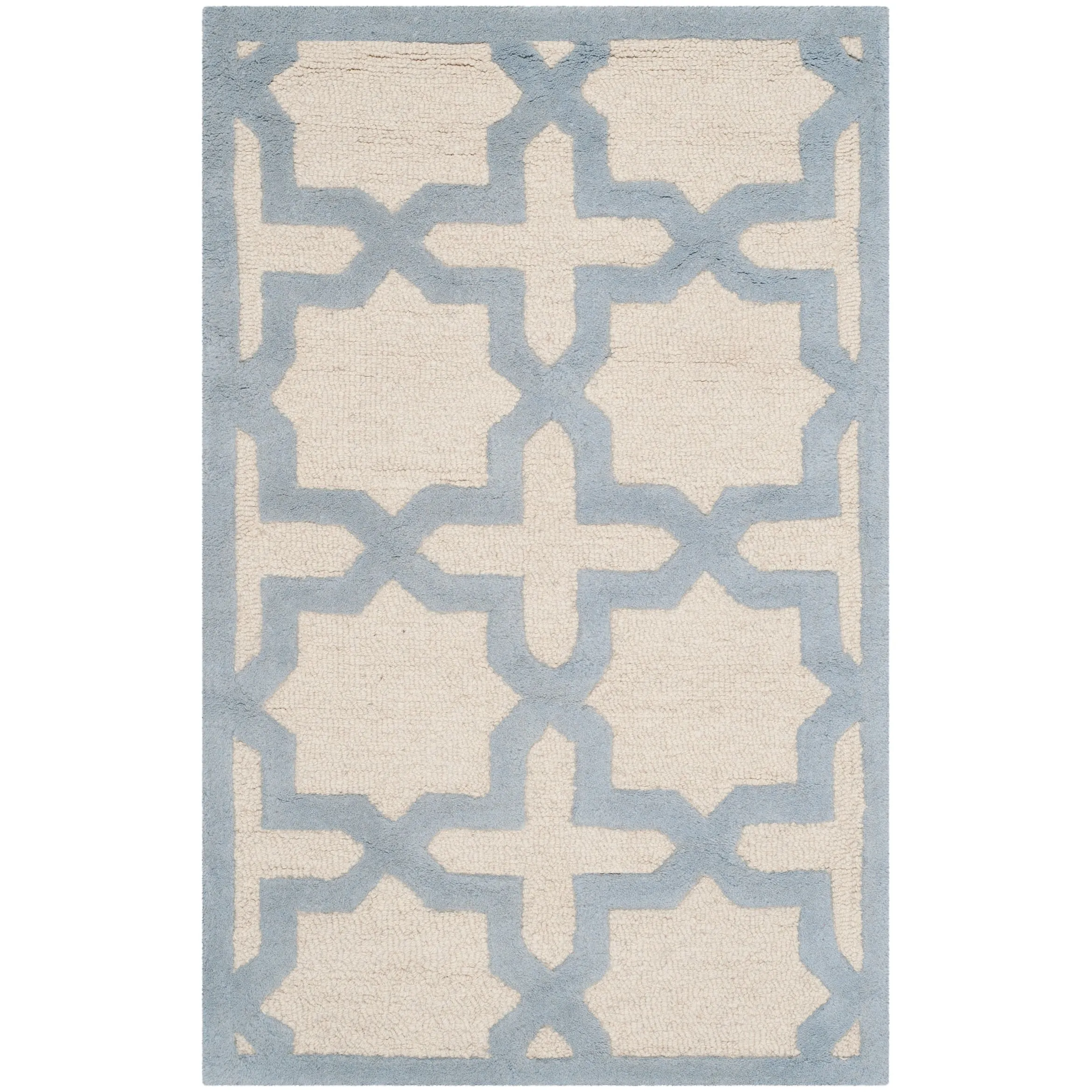 SAFAVIEH Handmade Cambridge Remedios Geometric Wool Rug