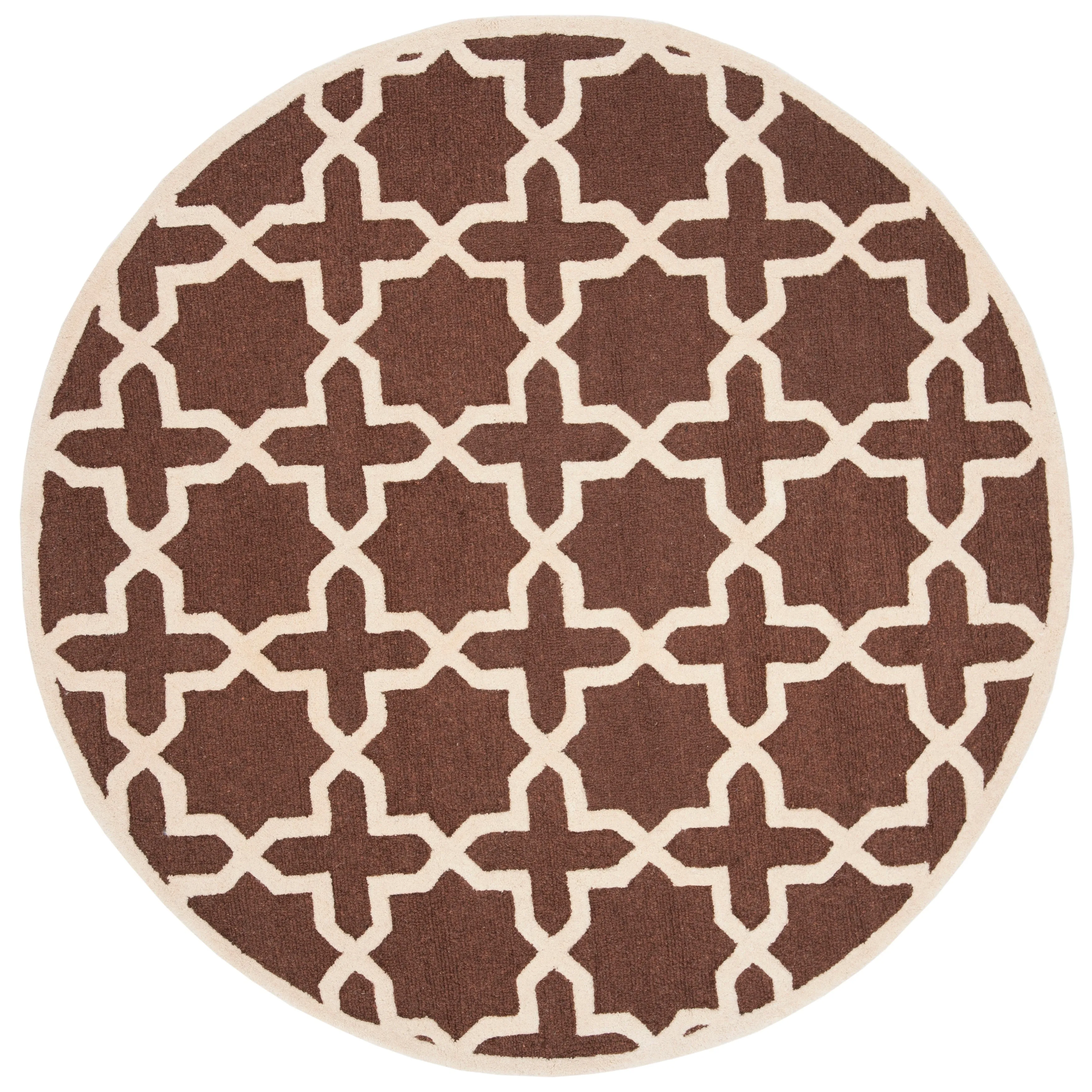 SAFAVIEH Handmade Cambridge Remedios Geometric Wool Rug