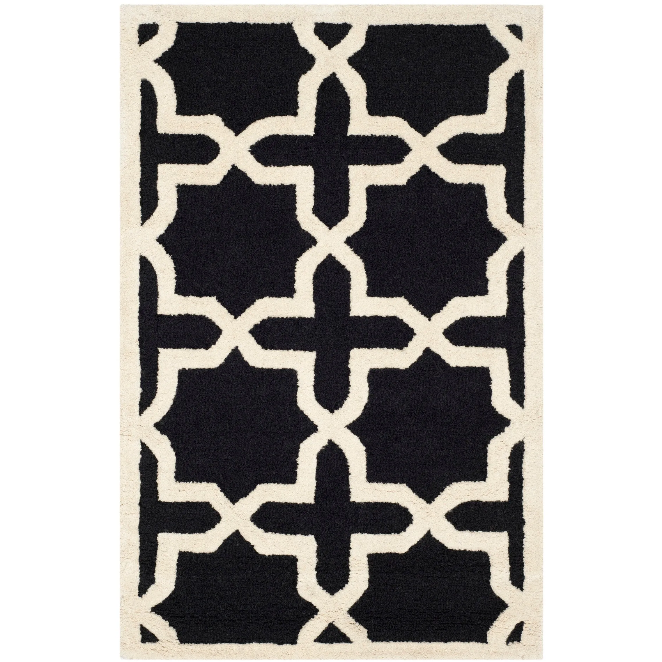 SAFAVIEH Handmade Cambridge Remedios Geometric Wool Rug