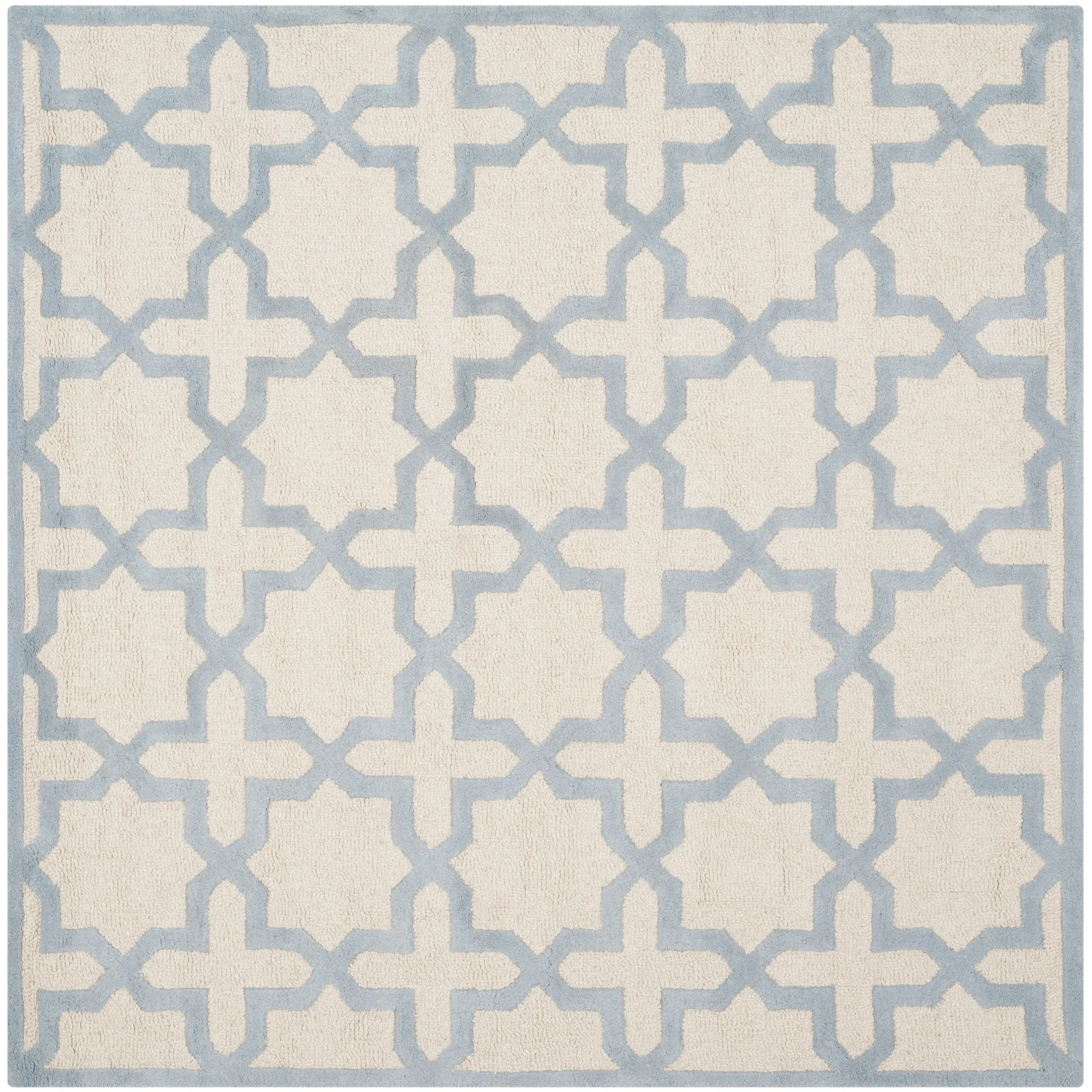 SAFAVIEH Handmade Cambridge Remedios Geometric Wool Rug