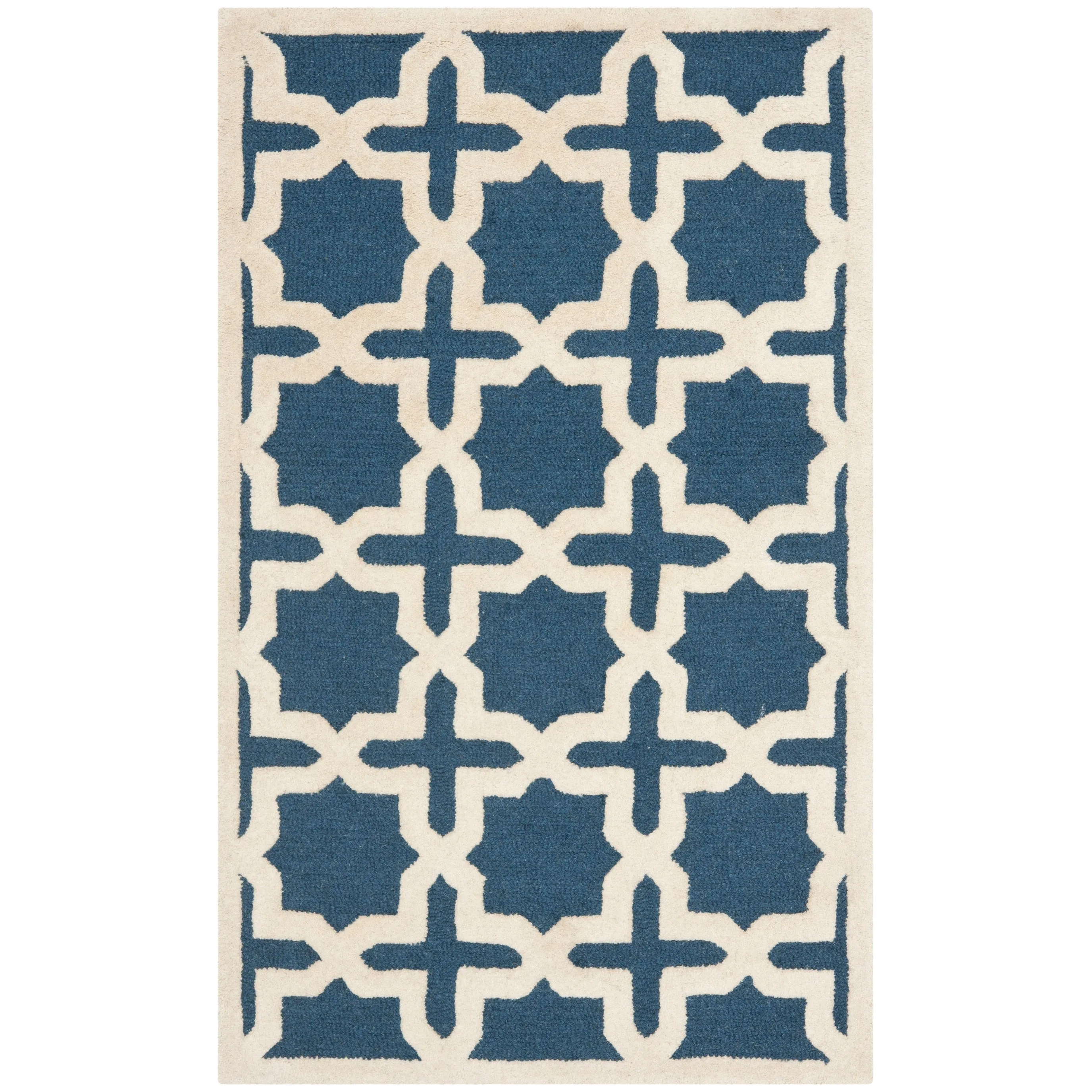 SAFAVIEH Handmade Cambridge Remedios Geometric Wool Rug
