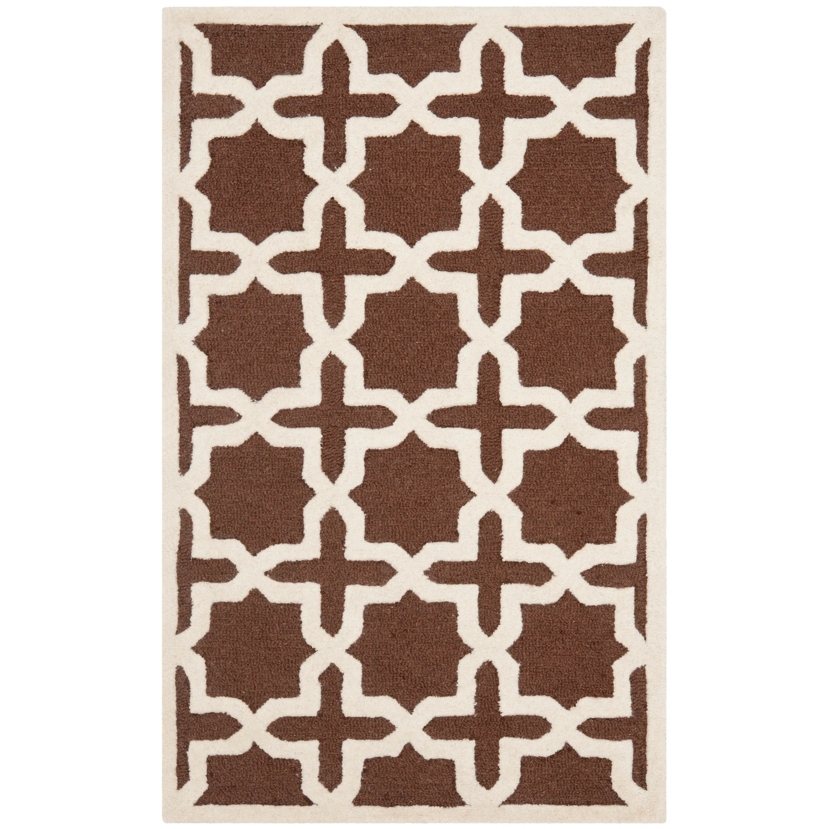 SAFAVIEH Handmade Cambridge Remedios Geometric Wool Rug