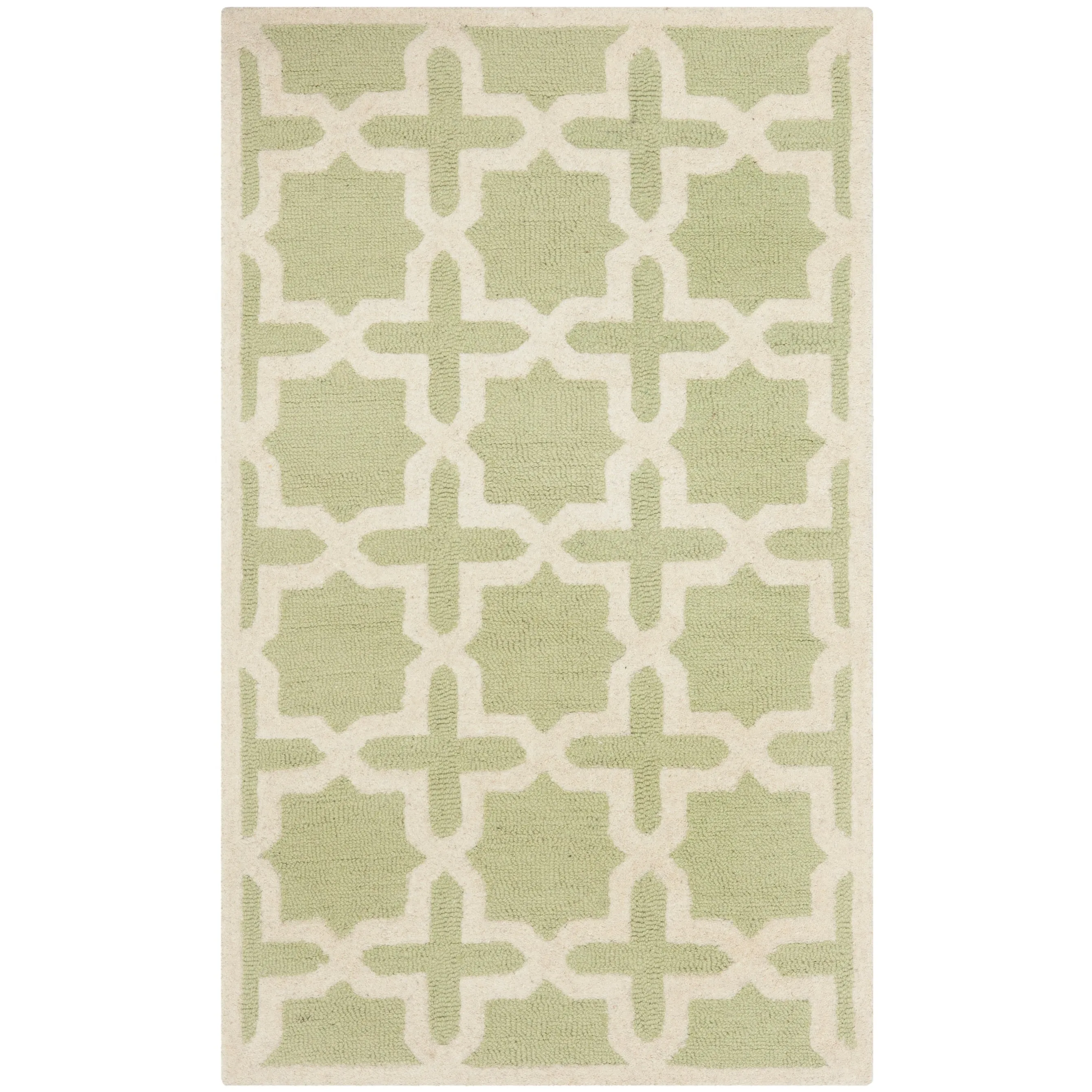 SAFAVIEH Handmade Cambridge Remedios Geometric Wool Rug