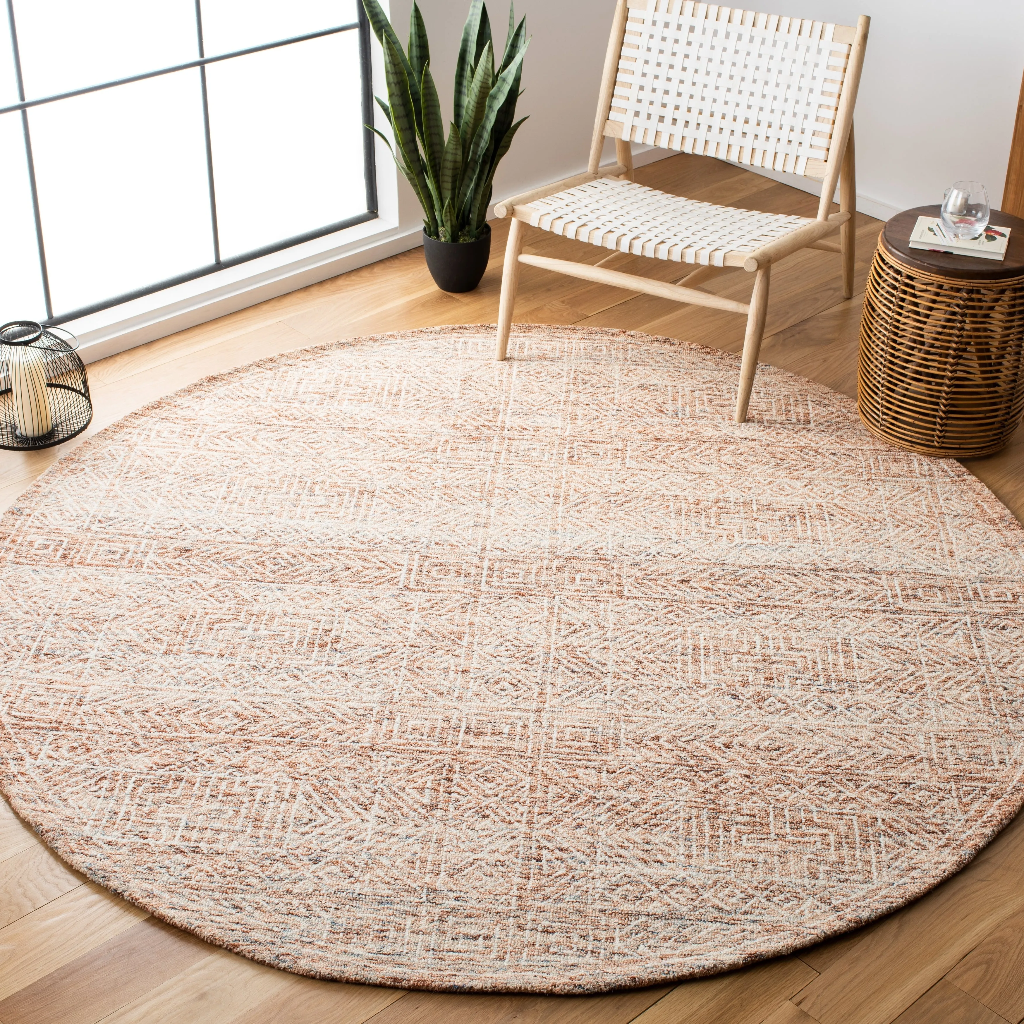 SAFAVIEH Handmade Capri Virjiniya Modern Wool Rug