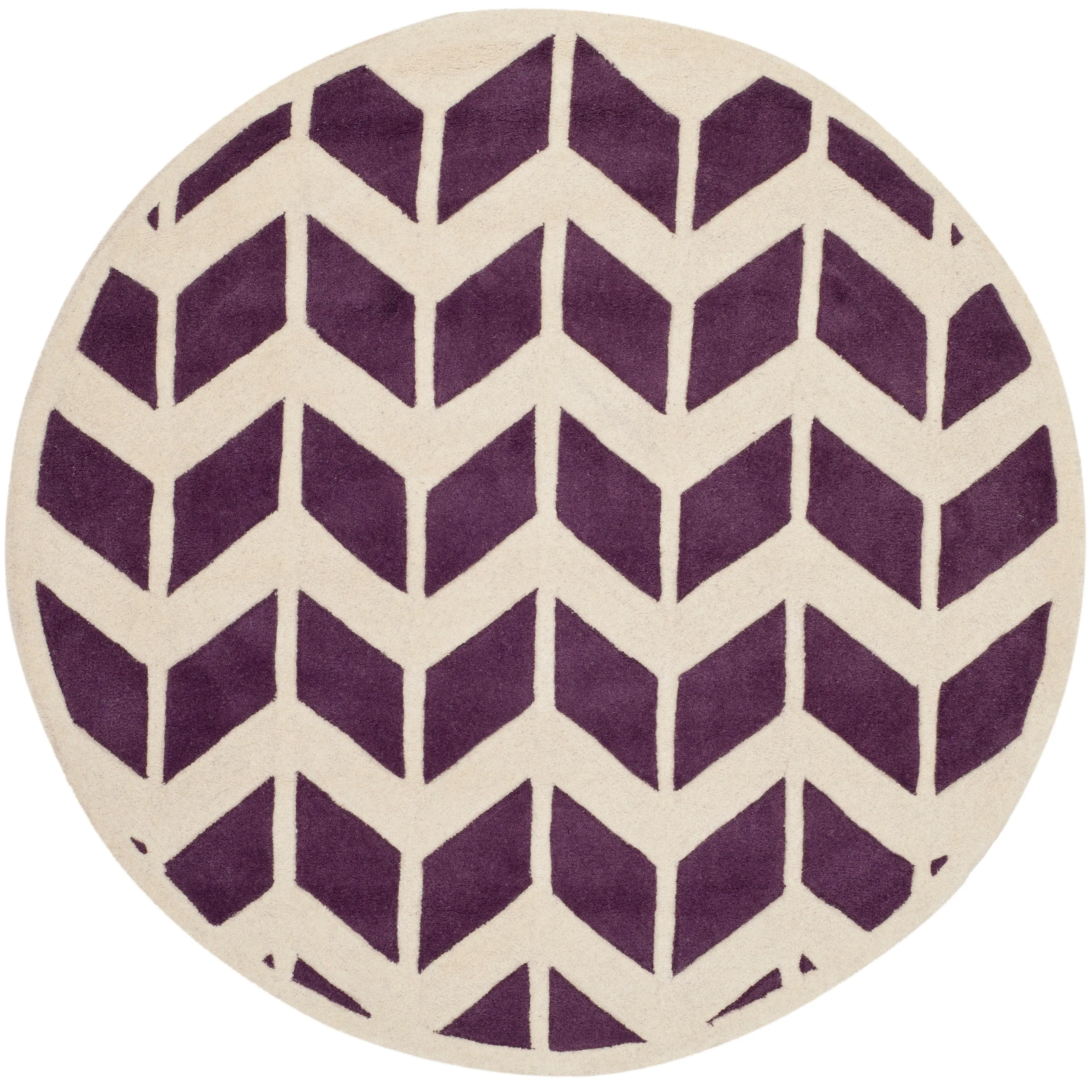 SAFAVIEH Handmade Chatham Aloyse Modern Wool Rug