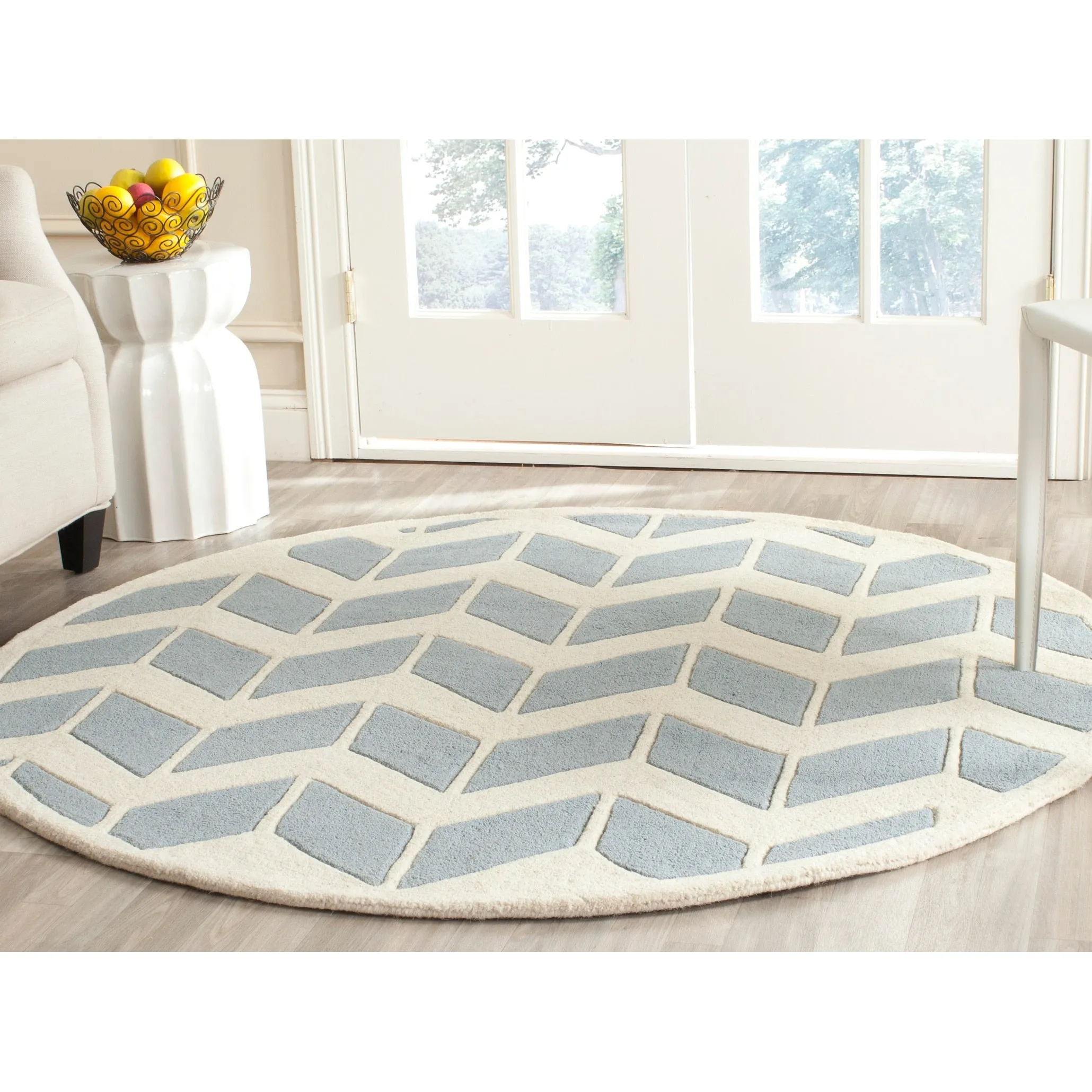 SAFAVIEH Handmade Chatham Aloyse Modern Wool Rug