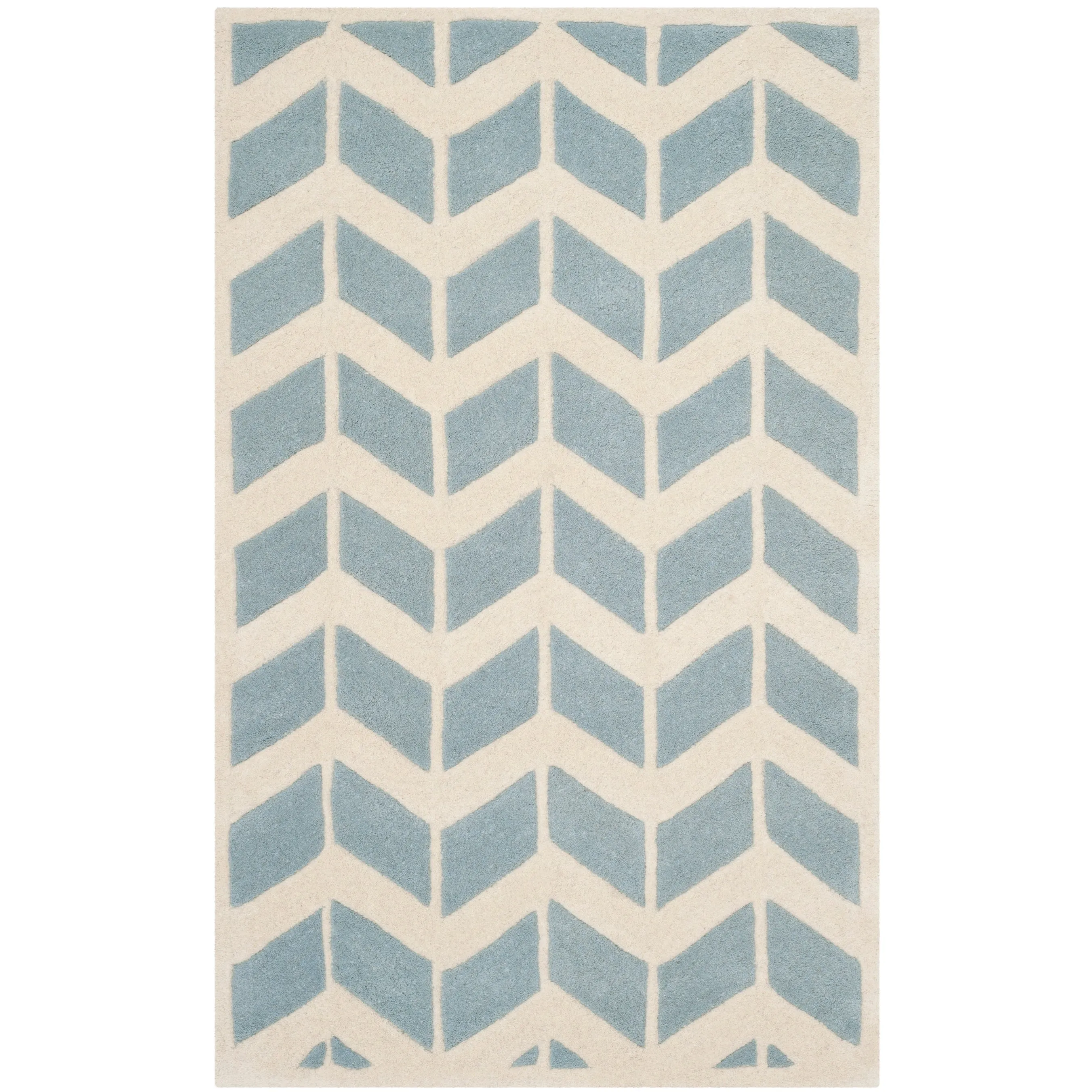 SAFAVIEH Handmade Chatham Aloyse Modern Wool Rug