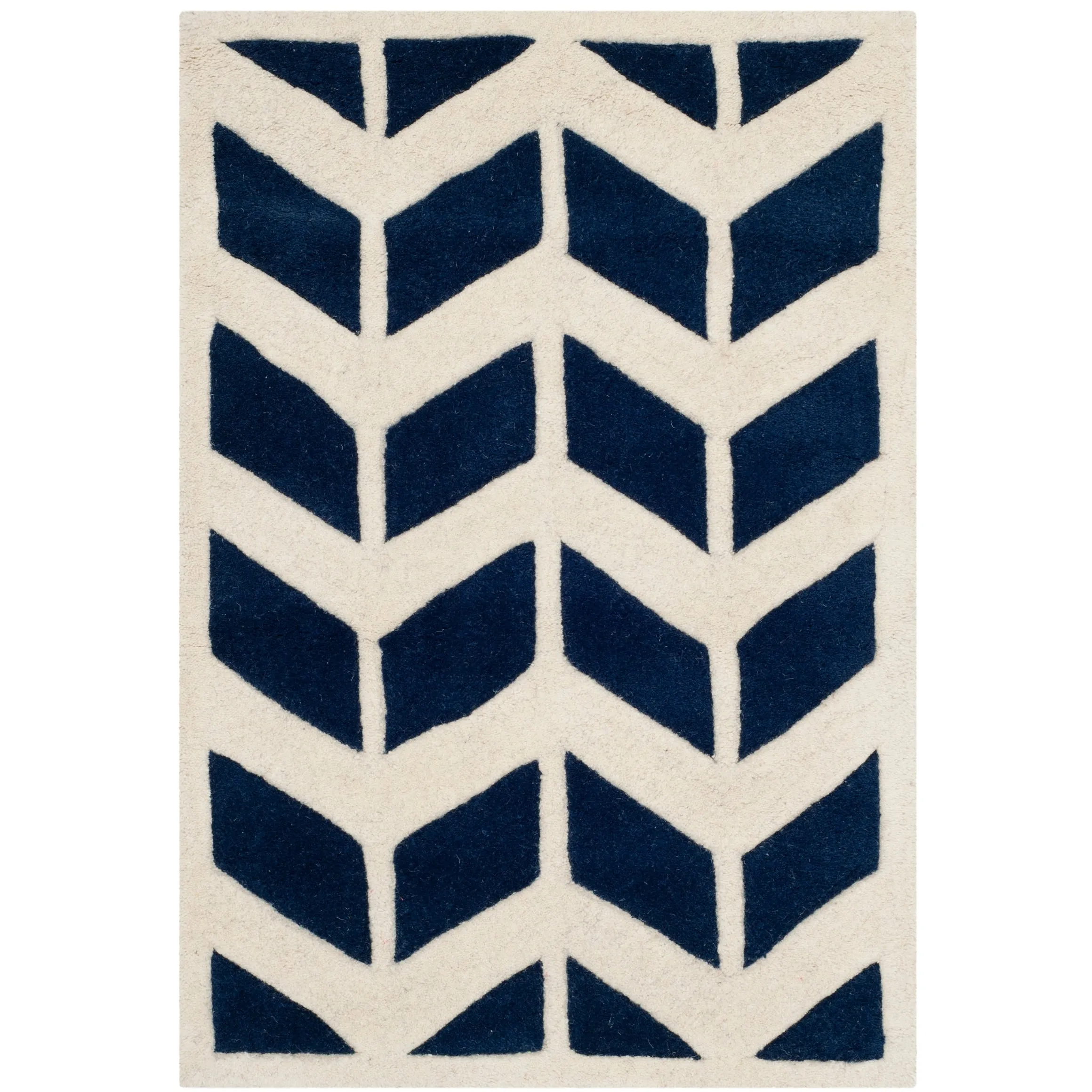 SAFAVIEH Handmade Chatham Aloyse Modern Wool Rug