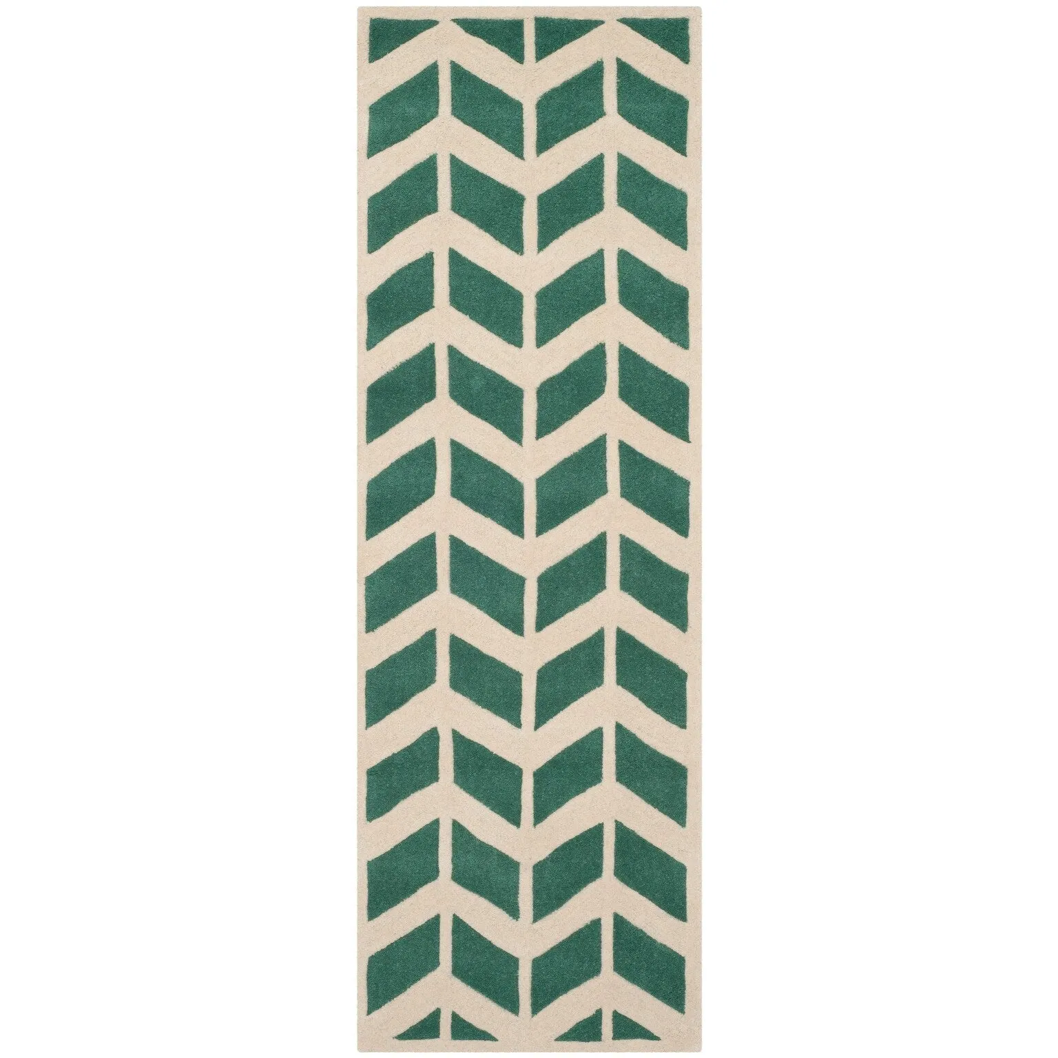 SAFAVIEH Handmade Chatham Aloyse Modern Wool Rug