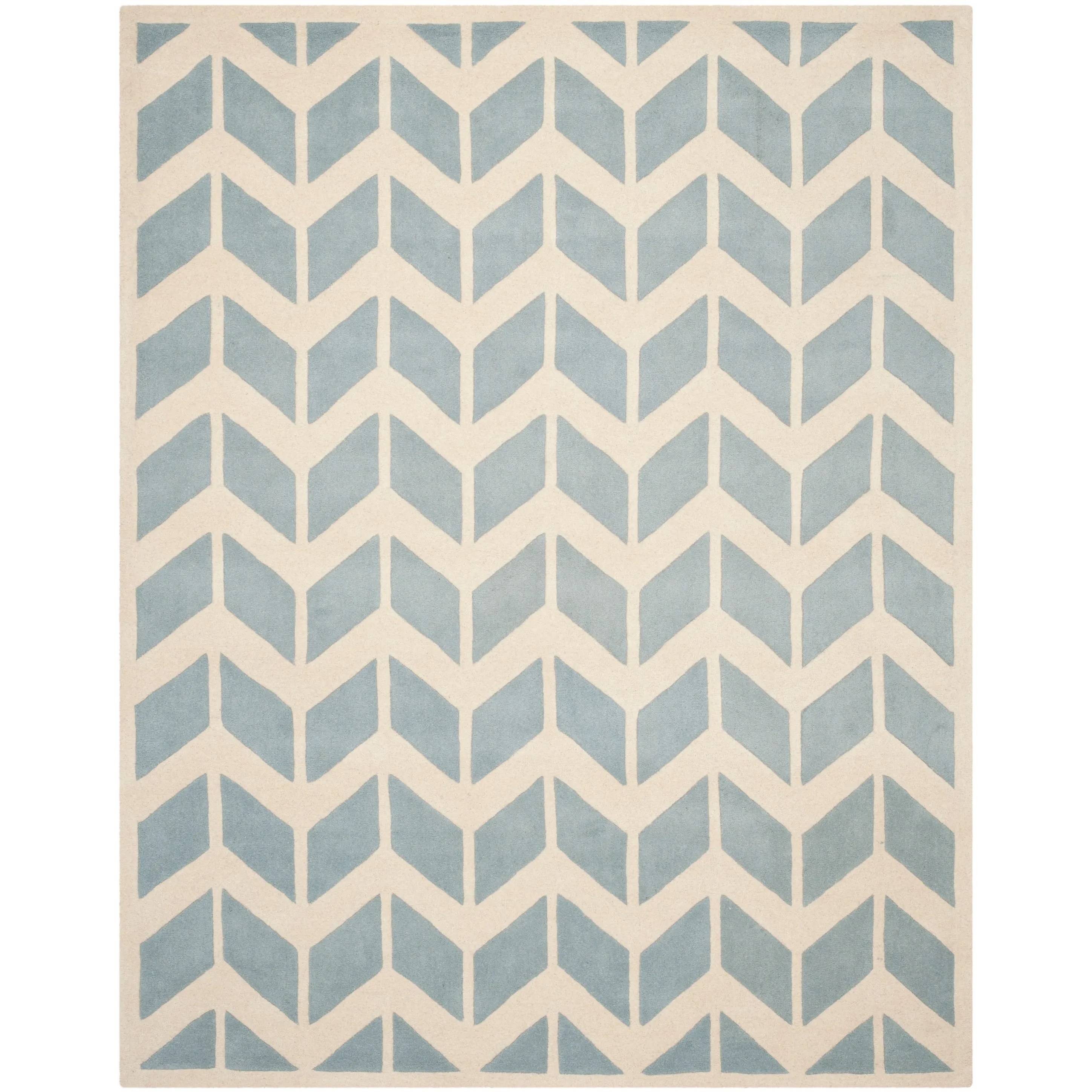 SAFAVIEH Handmade Chatham Aloyse Modern Wool Rug