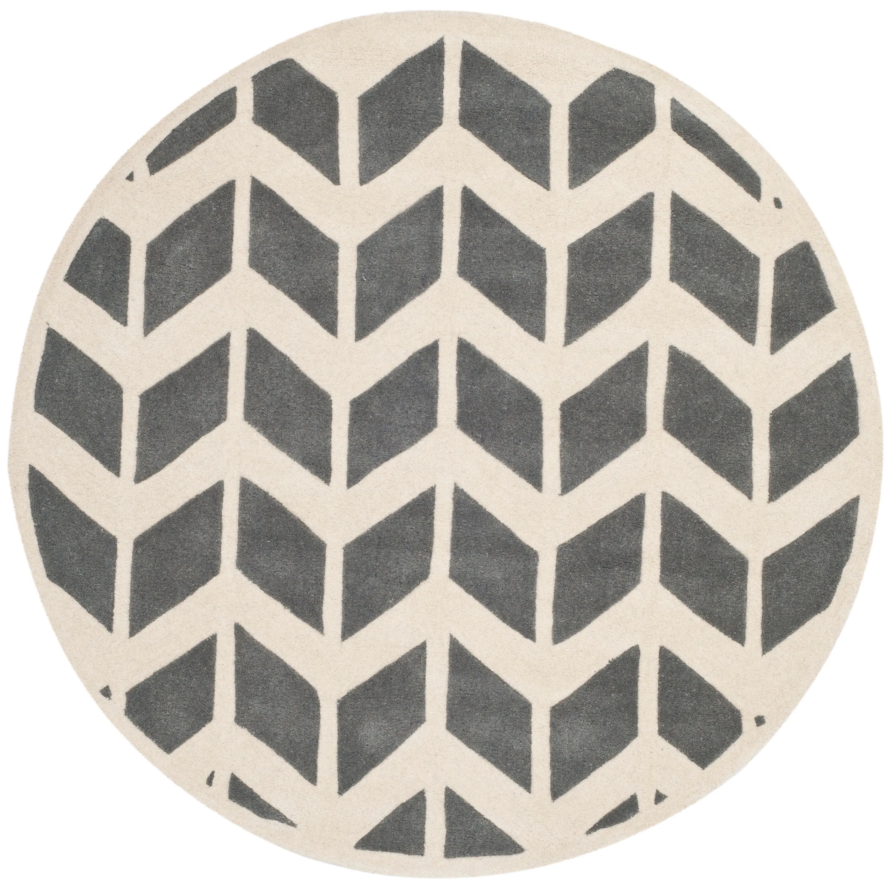 SAFAVIEH Handmade Chatham Aloyse Modern Wool Rug