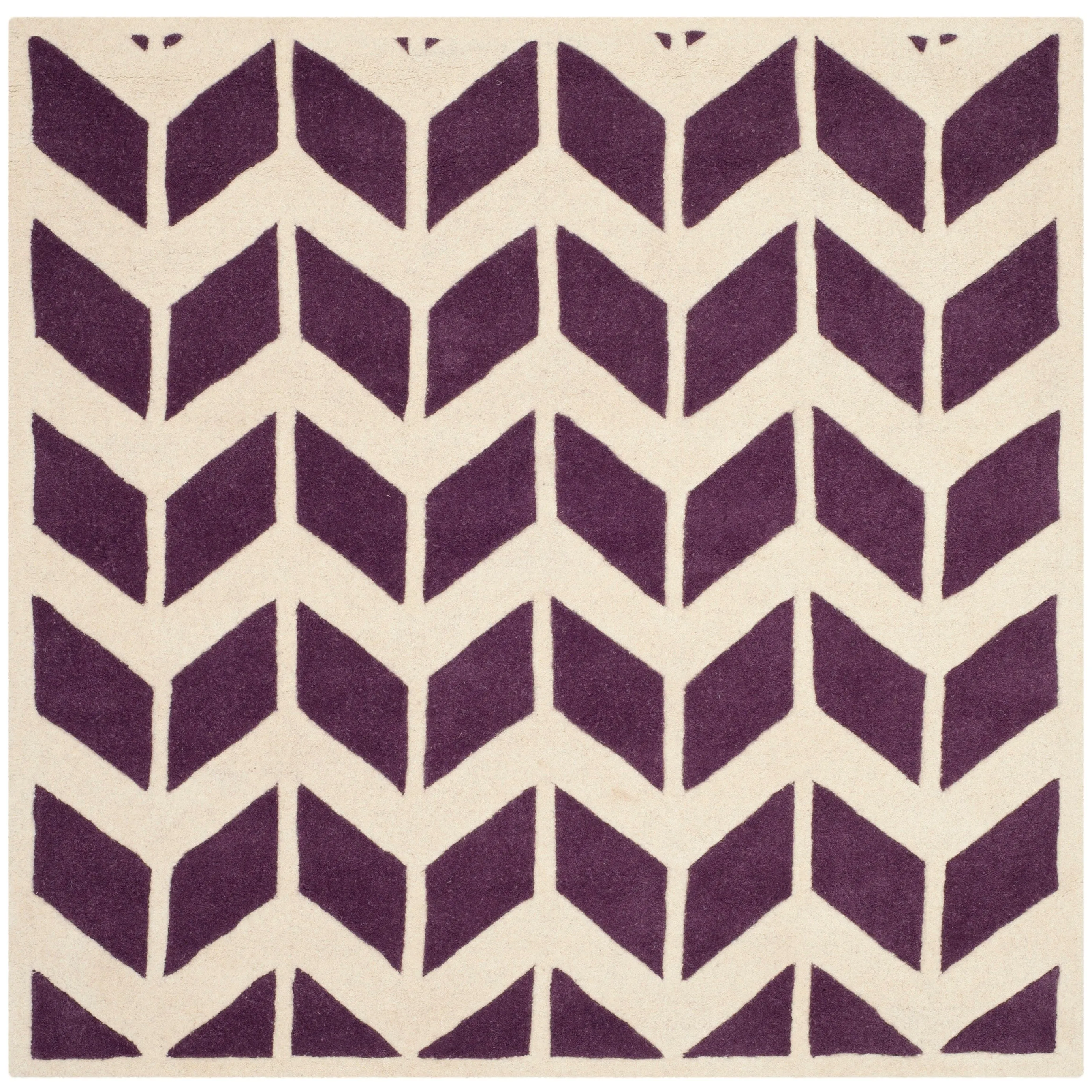 SAFAVIEH Handmade Chatham Aloyse Modern Wool Rug
