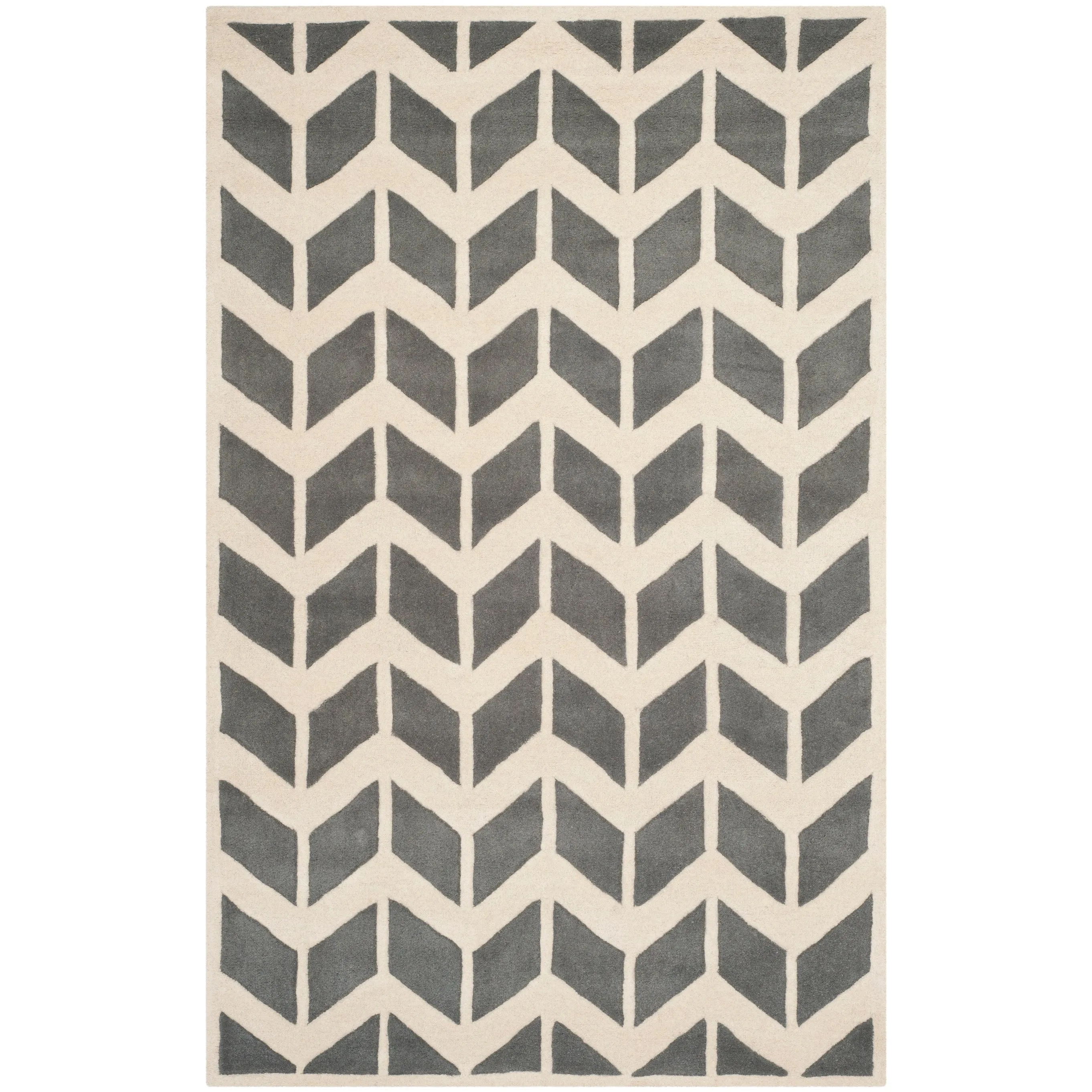 SAFAVIEH Handmade Chatham Aloyse Modern Wool Rug