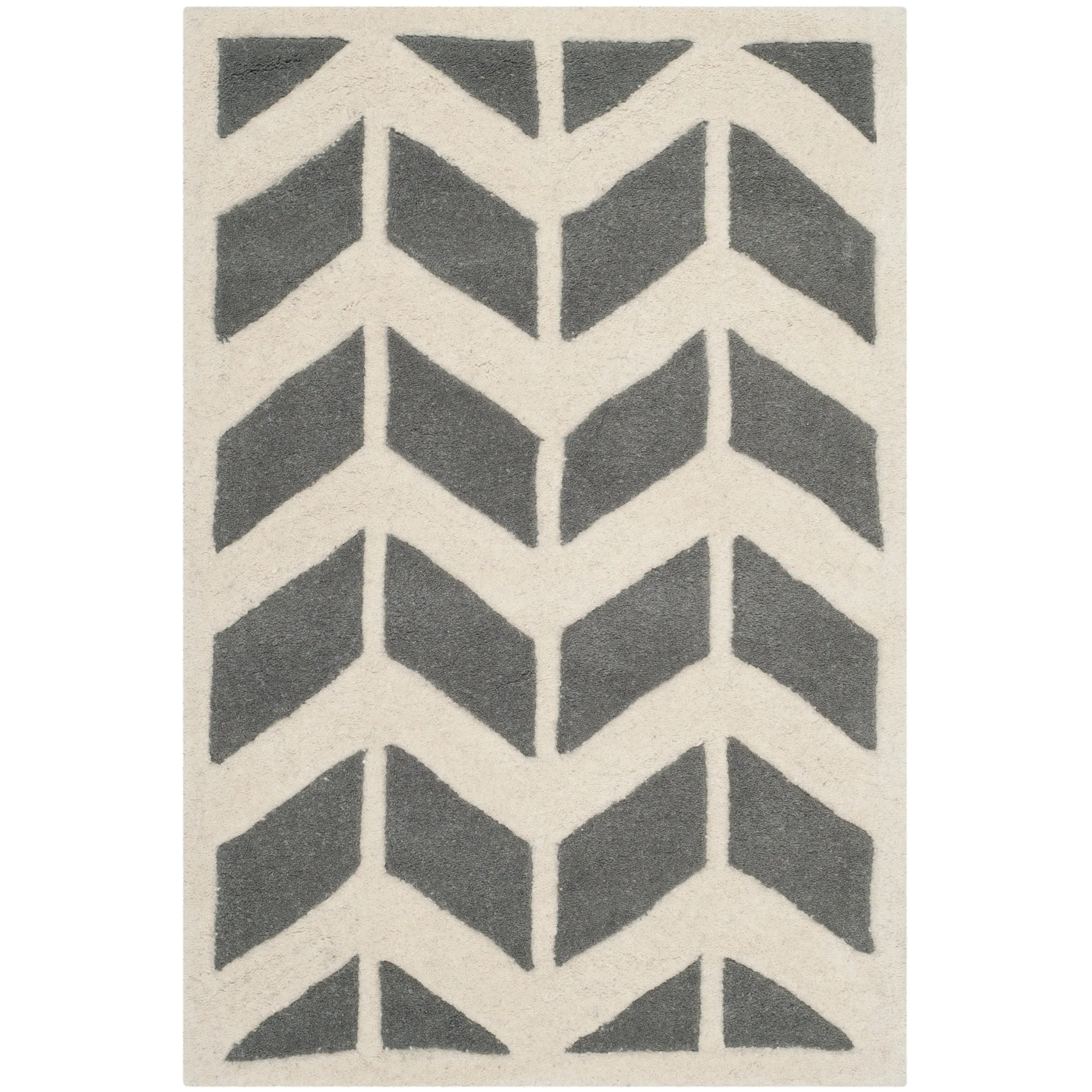 SAFAVIEH Handmade Chatham Aloyse Modern Wool Rug