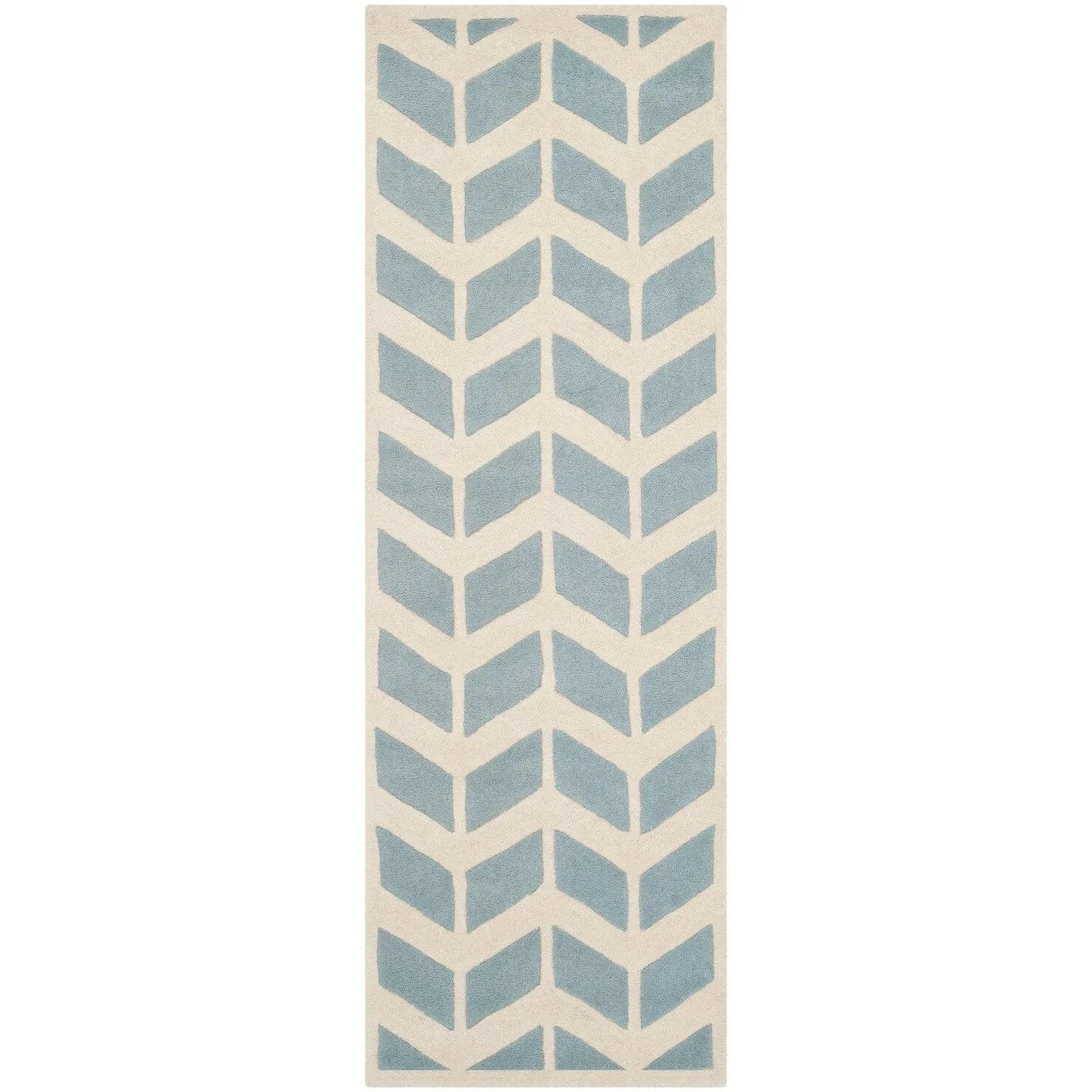 SAFAVIEH Handmade Chatham Aloyse Modern Wool Rug