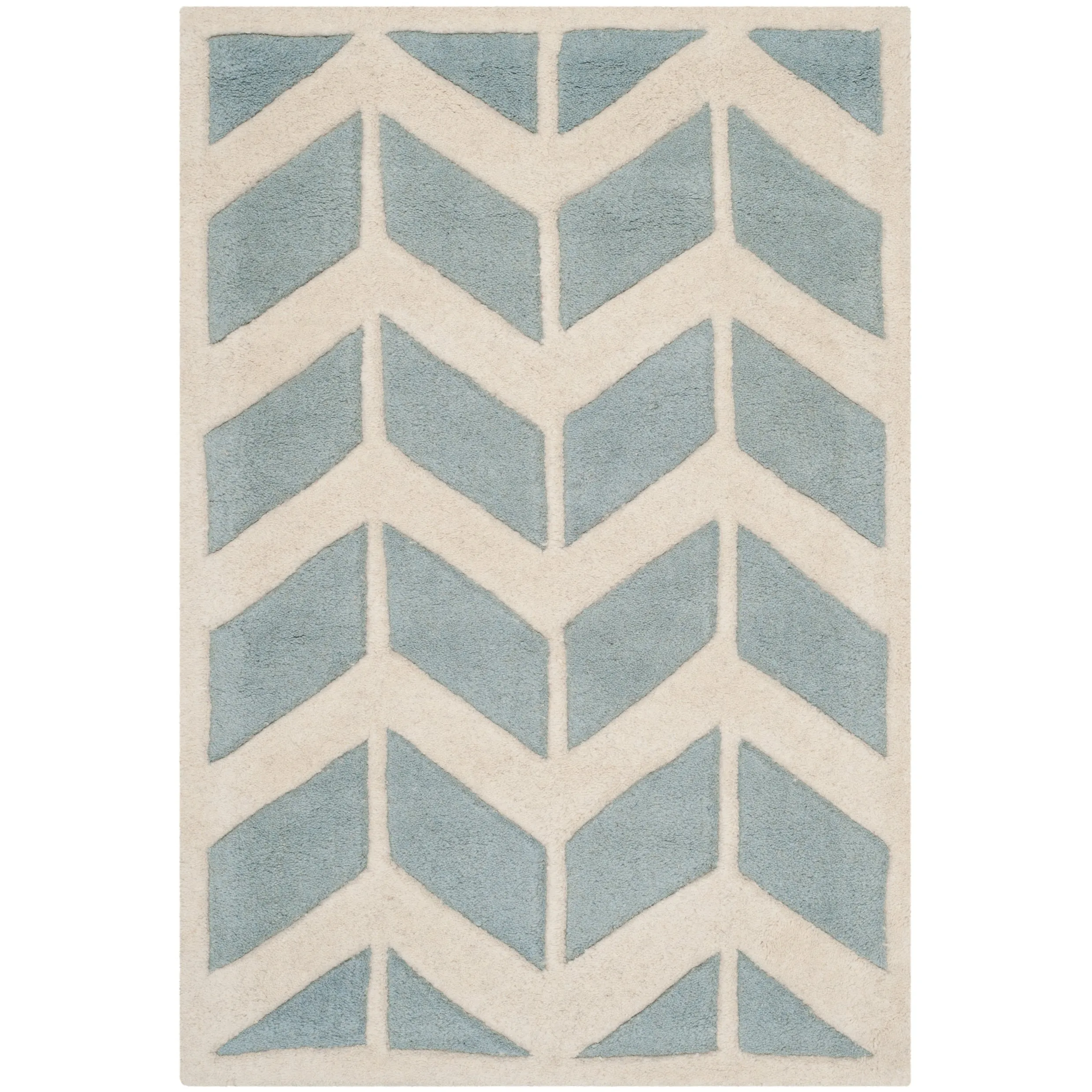 SAFAVIEH Handmade Chatham Aloyse Modern Wool Rug