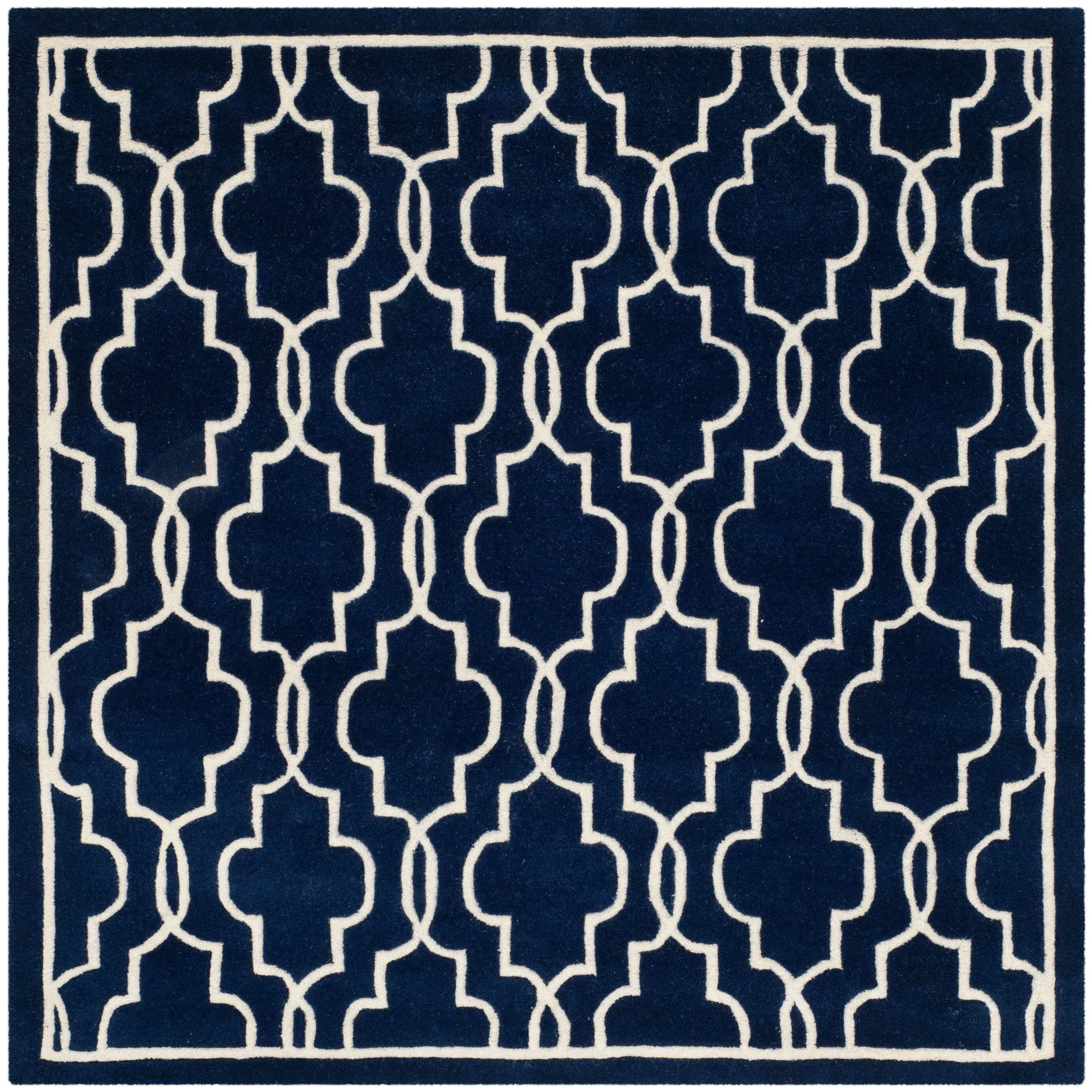 SAFAVIEH Handmade Chatham Nazzarena Modern Moroccan Wool Rug