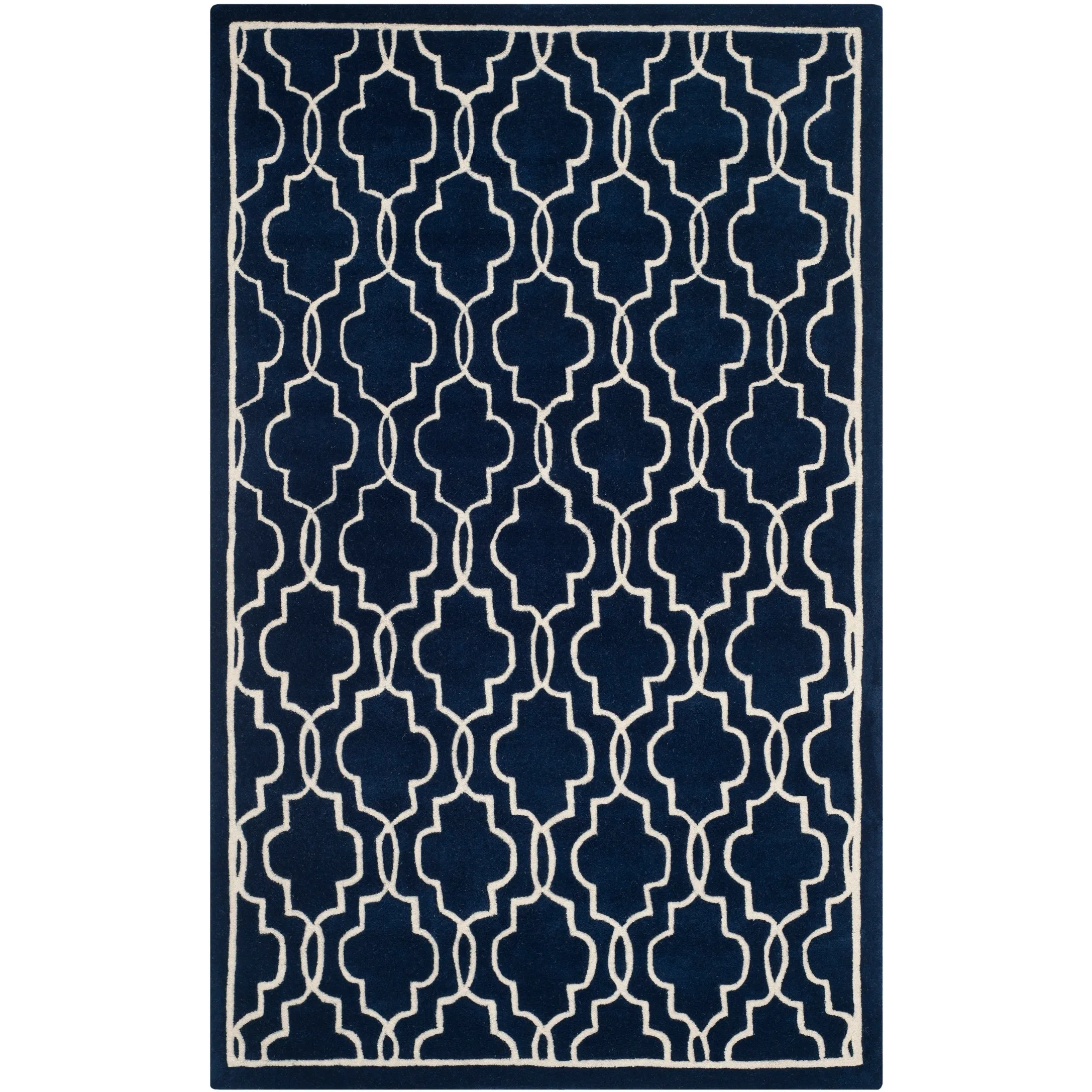 SAFAVIEH Handmade Chatham Nazzarena Modern Moroccan Wool Rug