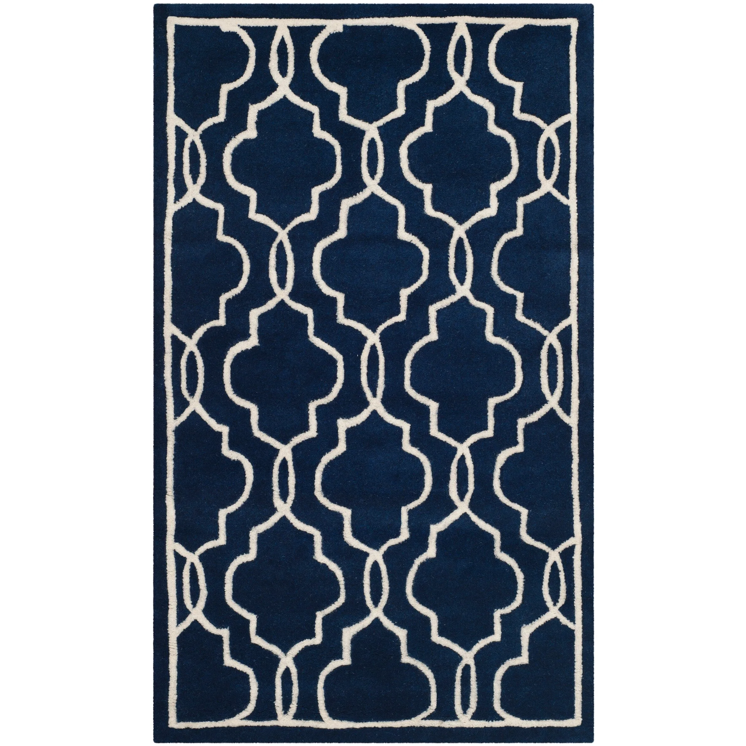 SAFAVIEH Handmade Chatham Nazzarena Modern Moroccan Wool Rug