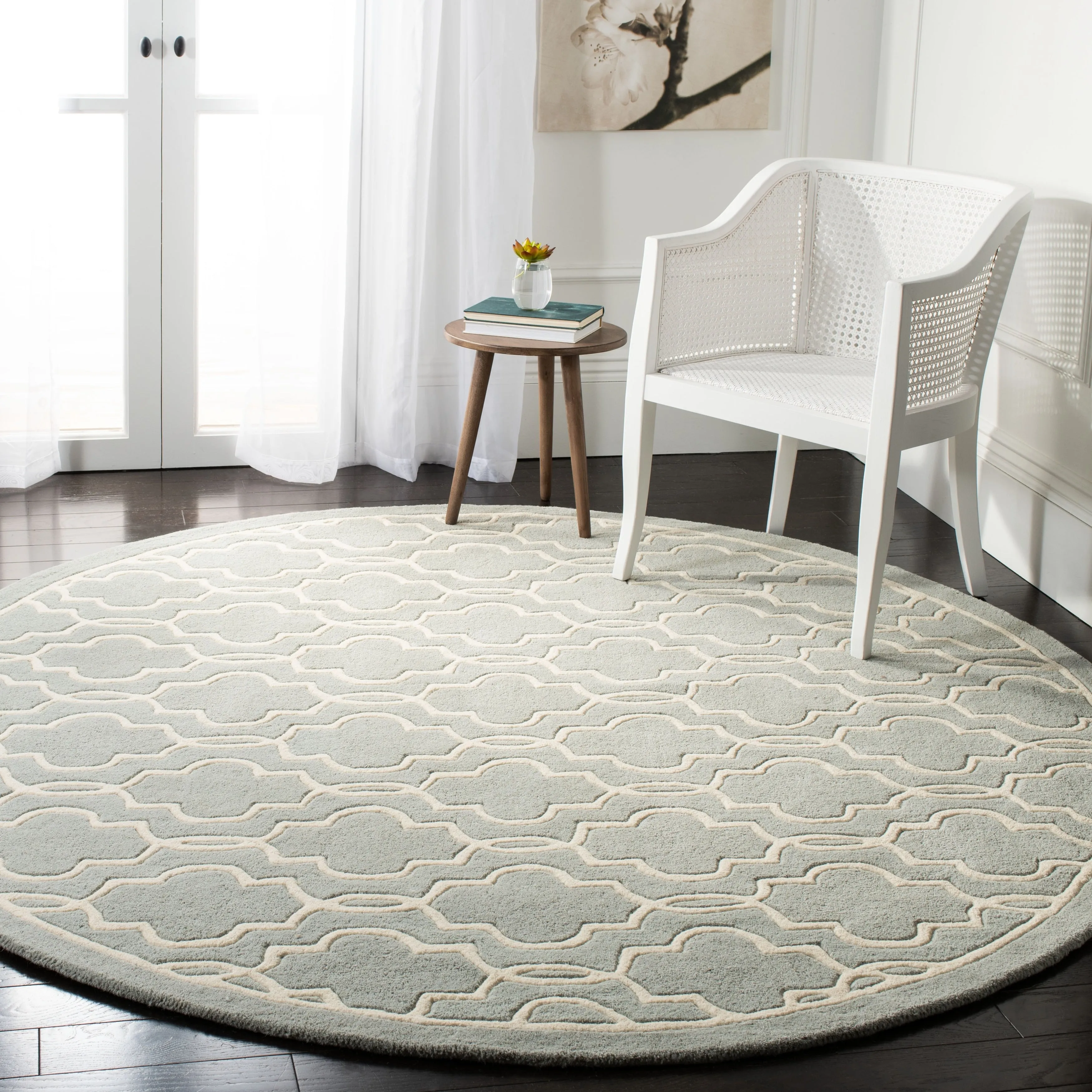 SAFAVIEH Handmade Chatham Nazzarena Modern Moroccan Wool Rug