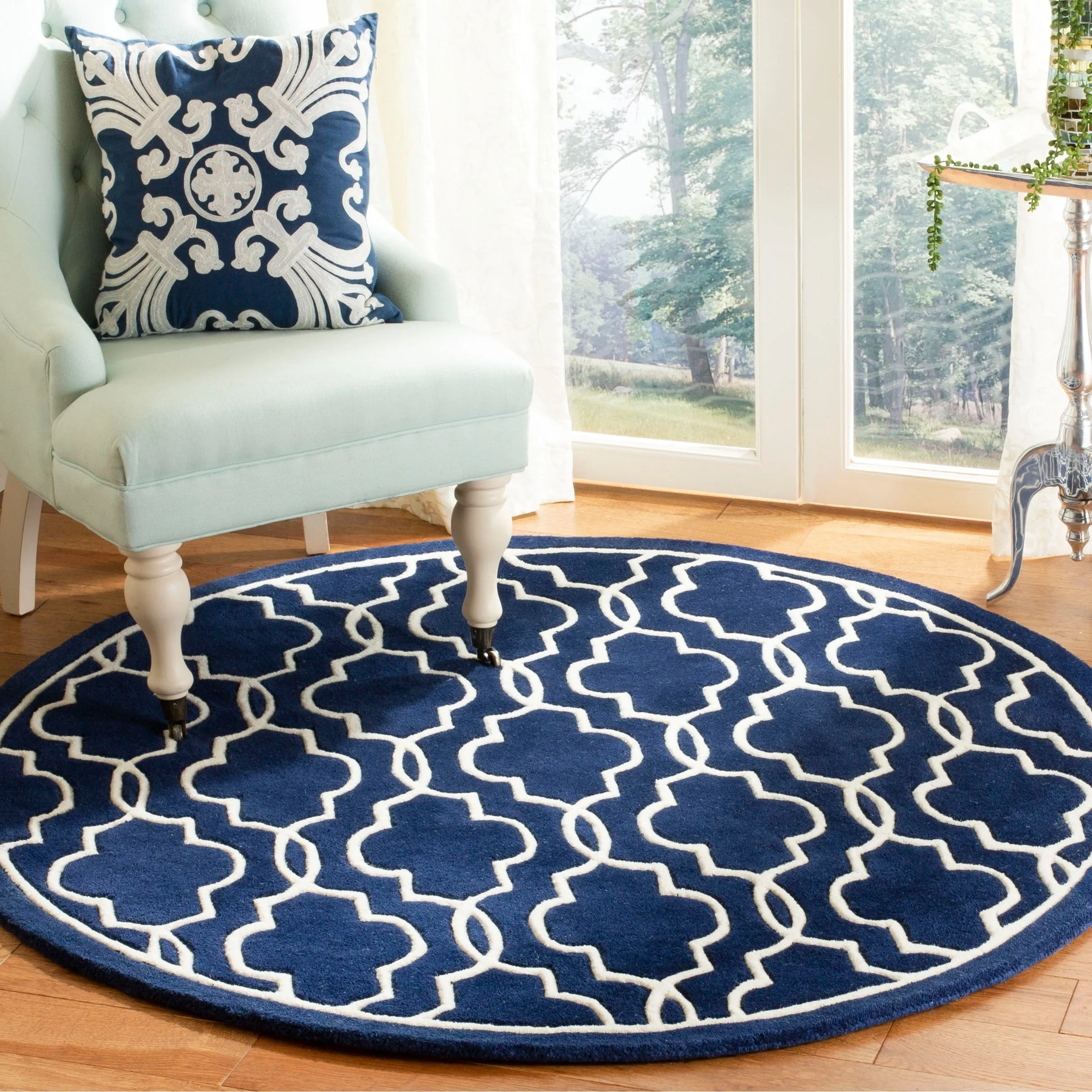 SAFAVIEH Handmade Chatham Nazzarena Modern Moroccan Wool Rug