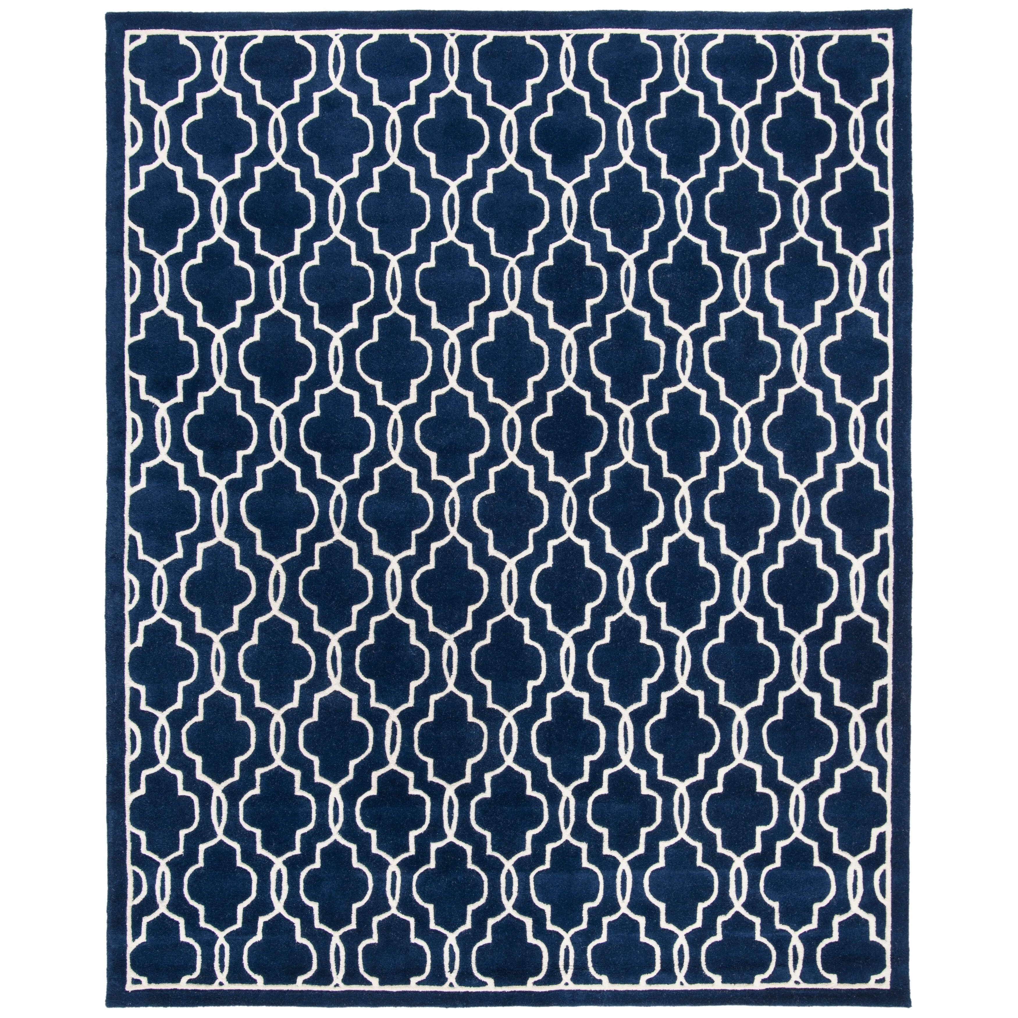 SAFAVIEH Handmade Chatham Nazzarena Modern Moroccan Wool Rug