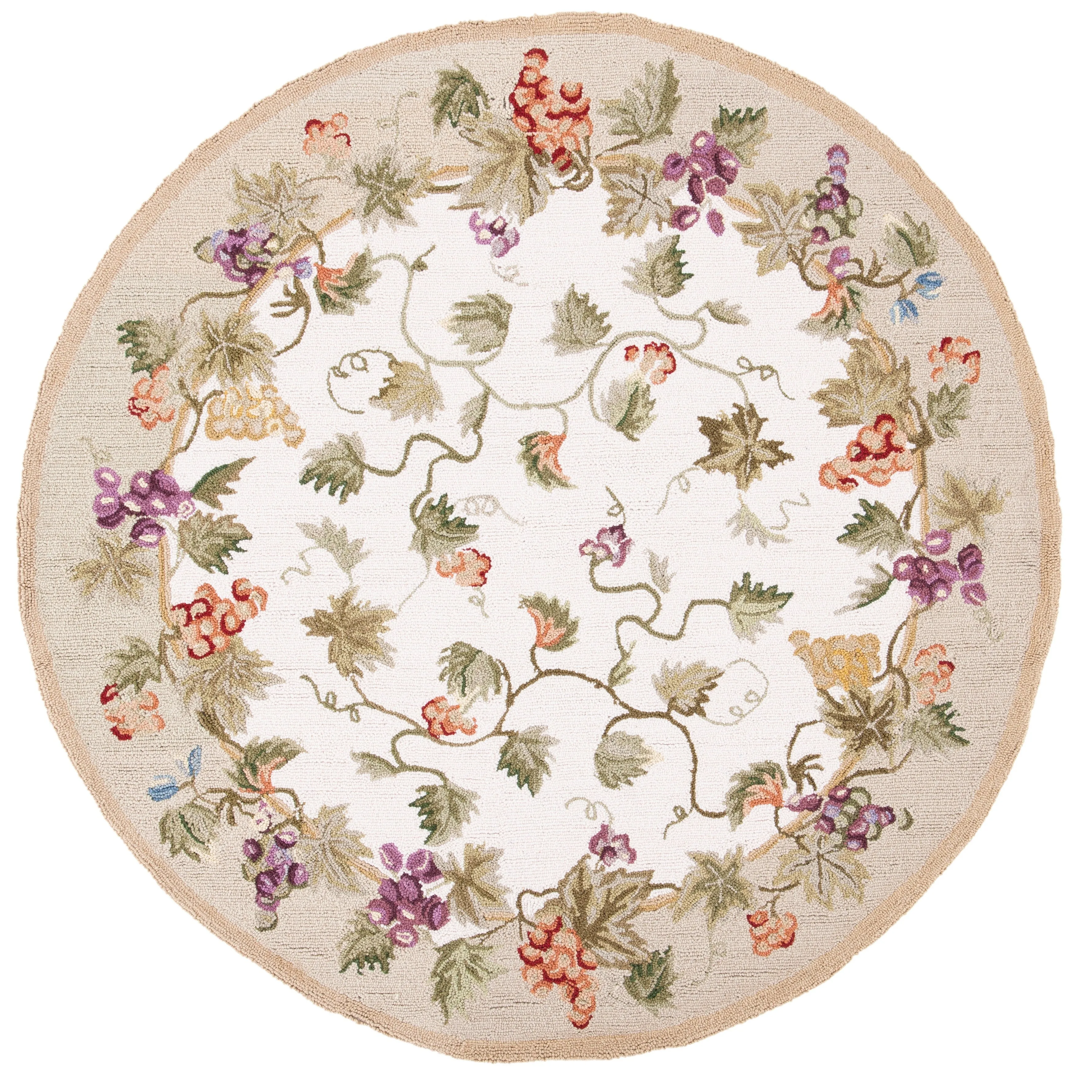 SAFAVIEH Handmade Chelsea Heena French Country Wool Rug