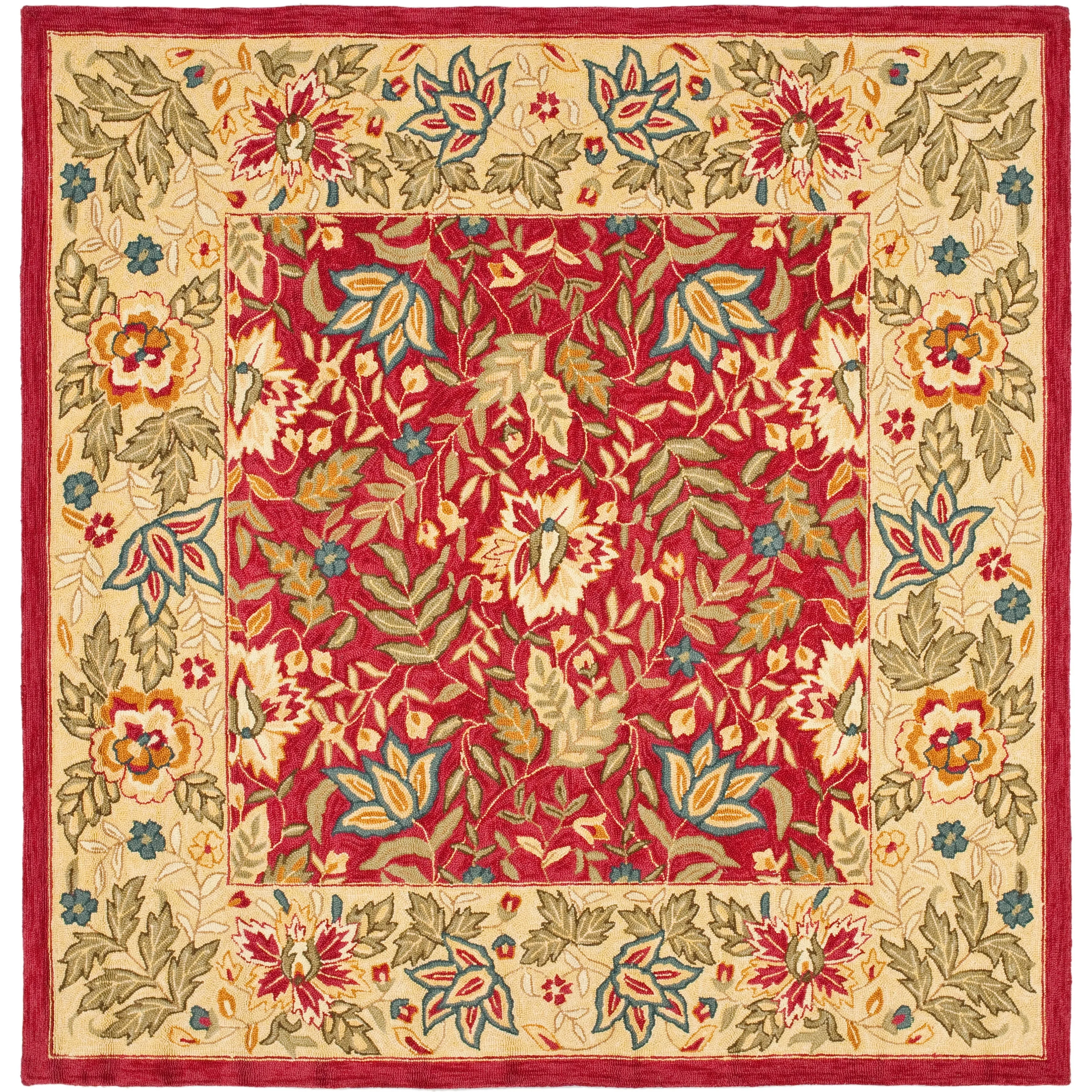 SAFAVIEH Handmade Chelsea Higinia French Country Wool Rug