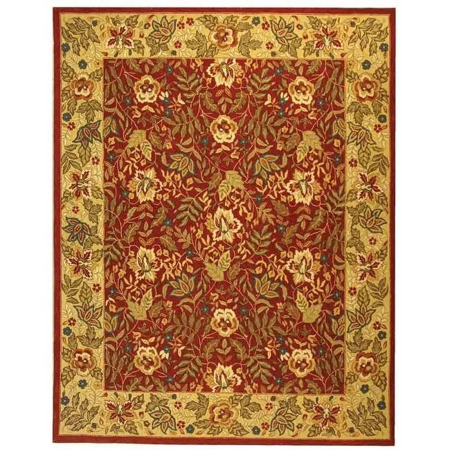 SAFAVIEH Handmade Chelsea Higinia French Country Wool Rug