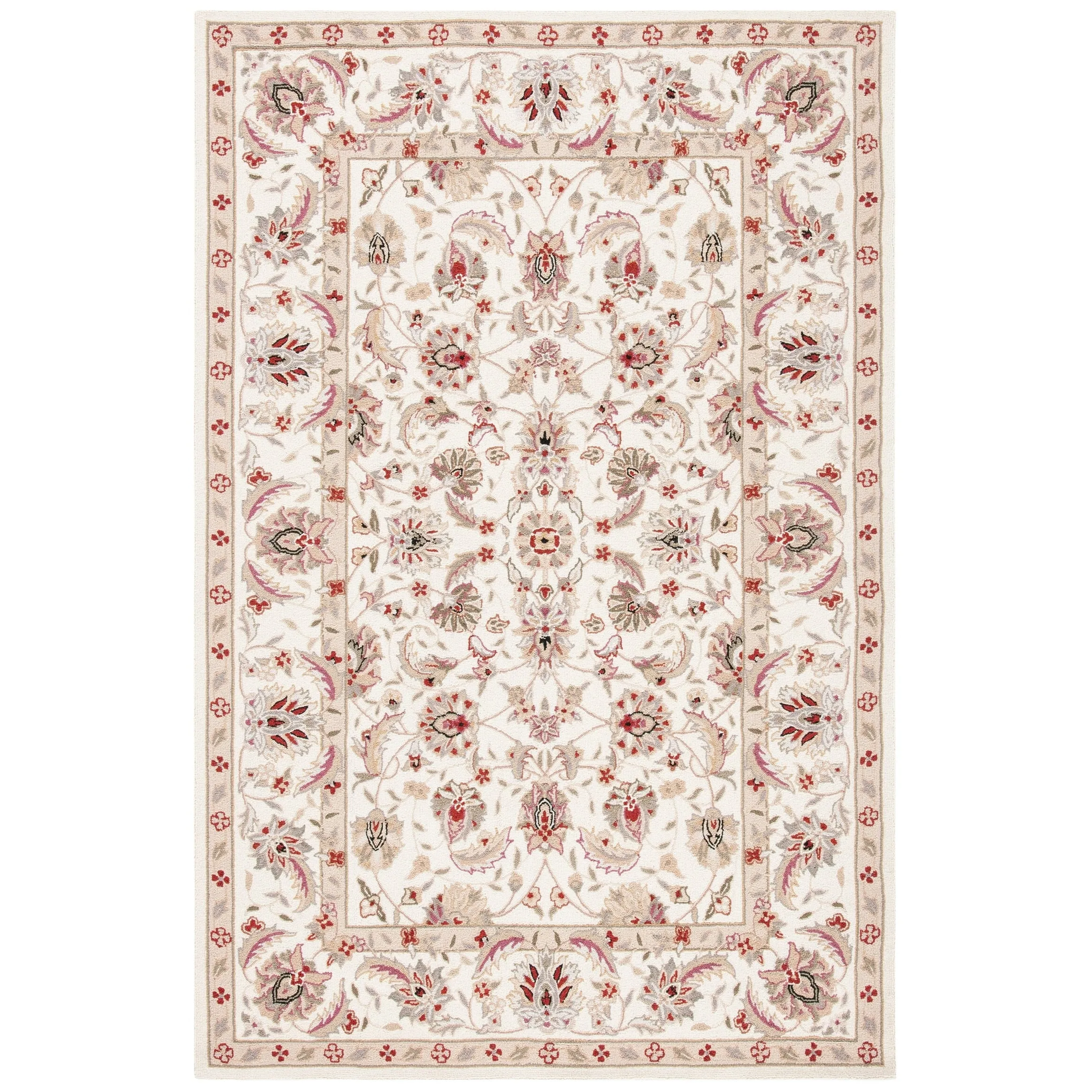 SAFAVIEH Handmade Chelsea Kolja French Country Wool Rug