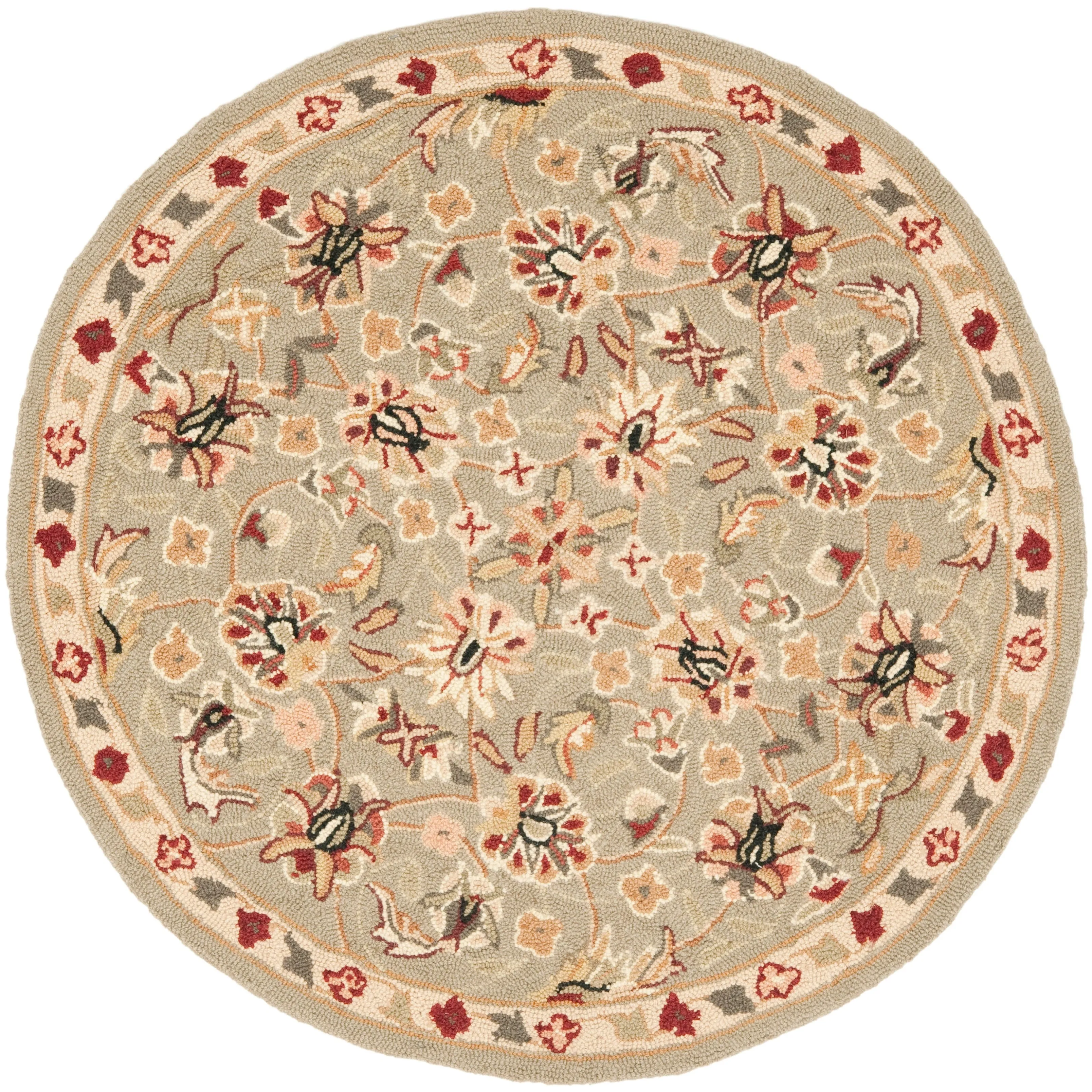 SAFAVIEH Handmade Chelsea Kolja French Country Wool Rug
