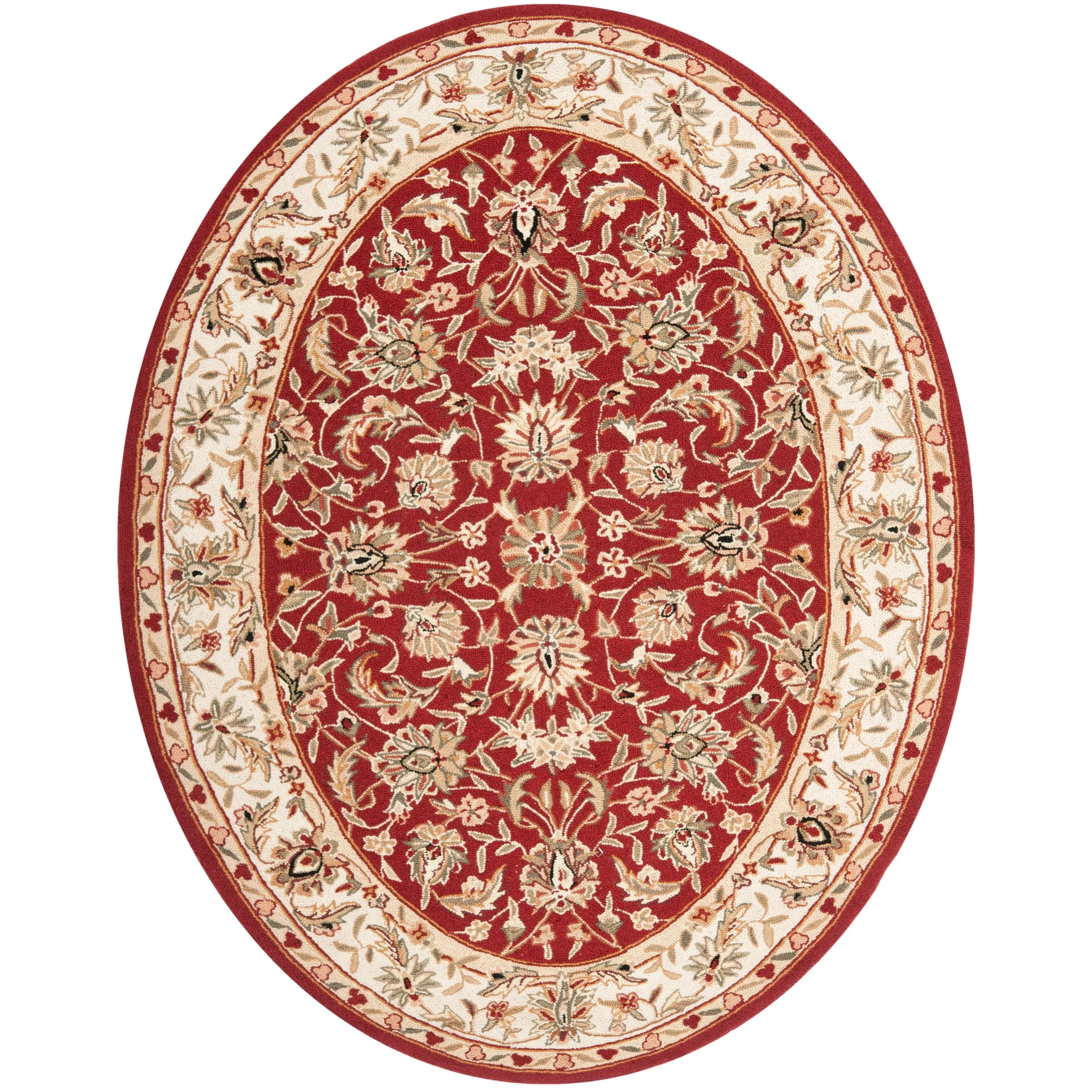 SAFAVIEH Handmade Chelsea Kolja French Country Wool Rug