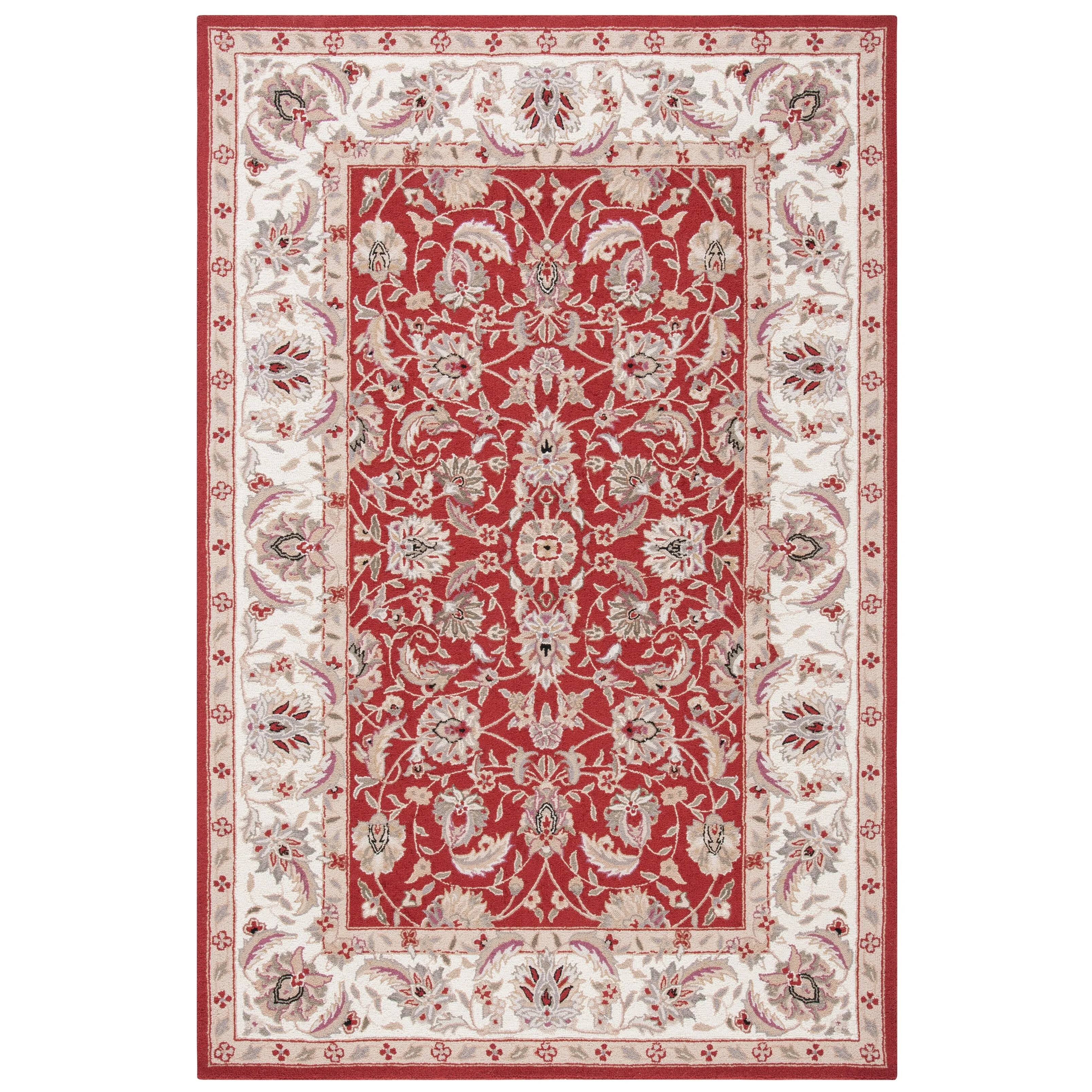 SAFAVIEH Handmade Chelsea Kolja French Country Wool Rug