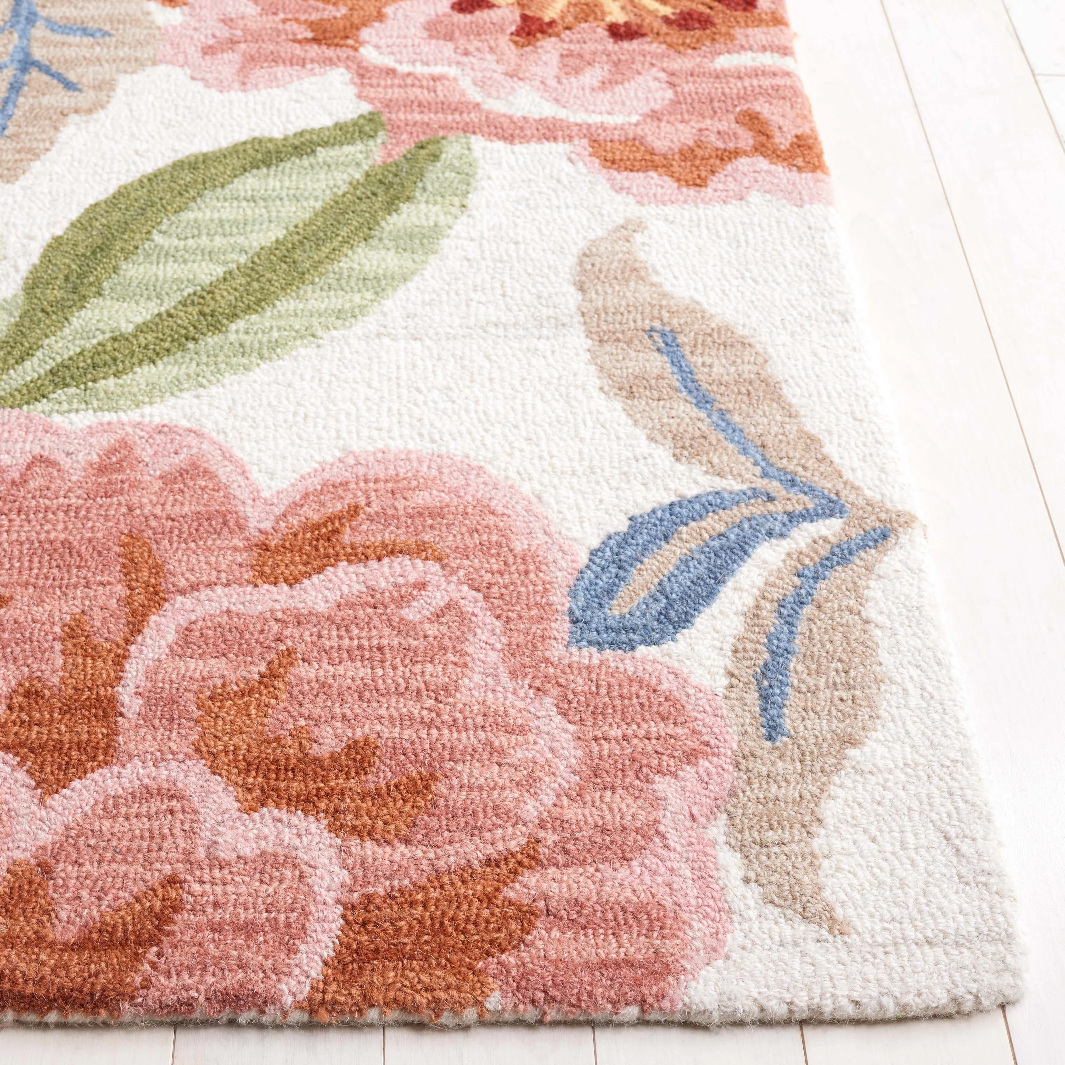 SAFAVIEH Handmade Chelsea Square Dance Country Wool Rug