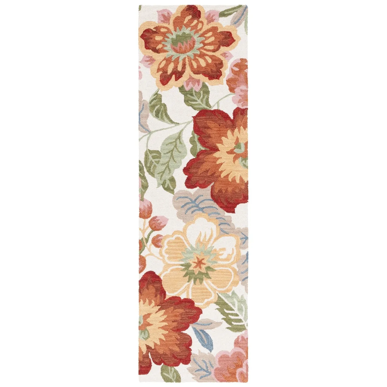 SAFAVIEH Handmade Chelsea Square Dance Country Wool Rug