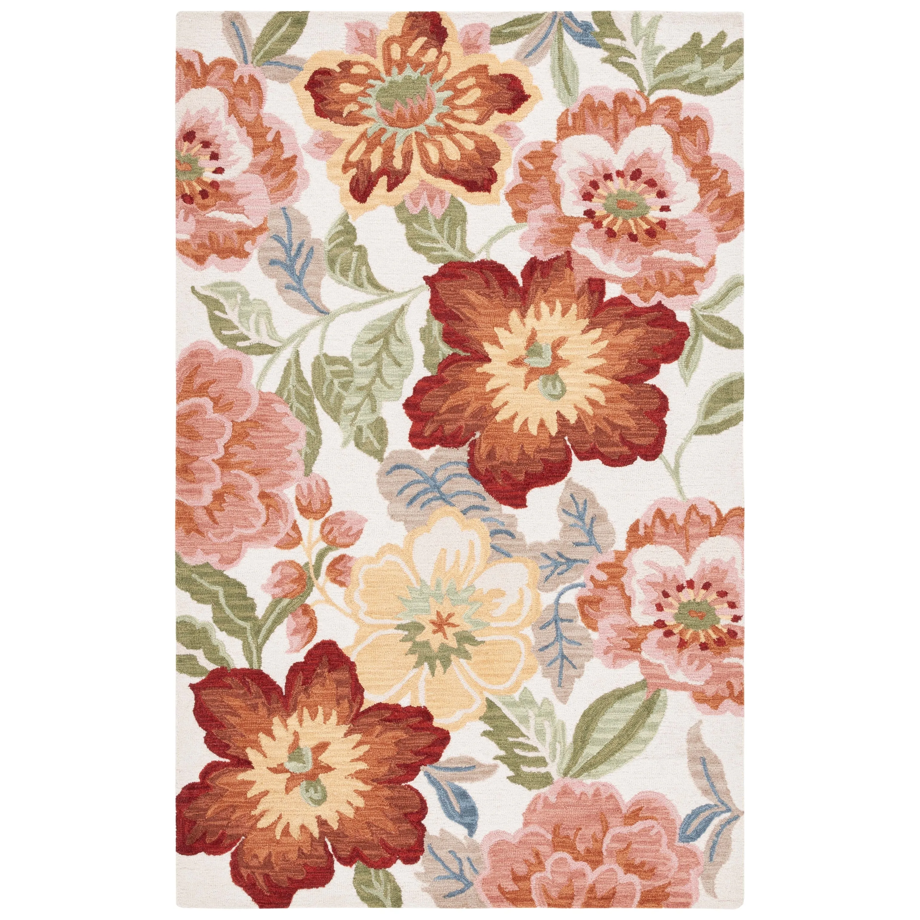 SAFAVIEH Handmade Chelsea Square Dance Country Wool Rug