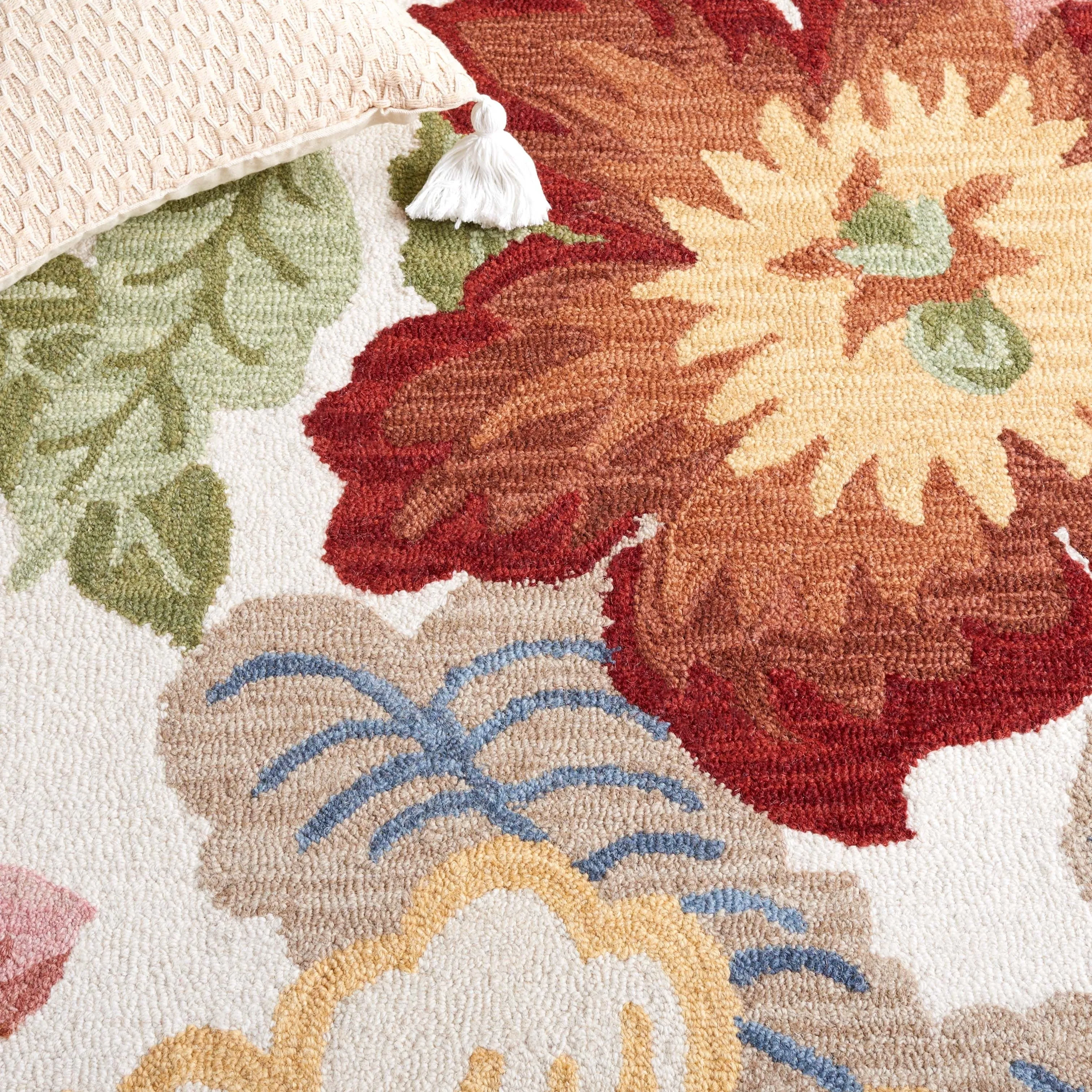 SAFAVIEH Handmade Chelsea Square Dance Country Wool Rug