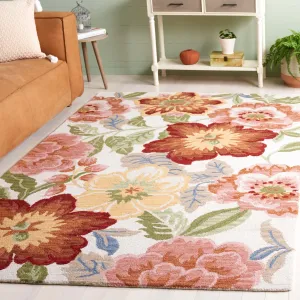 SAFAVIEH Handmade Chelsea Square Dance Country Wool Rug