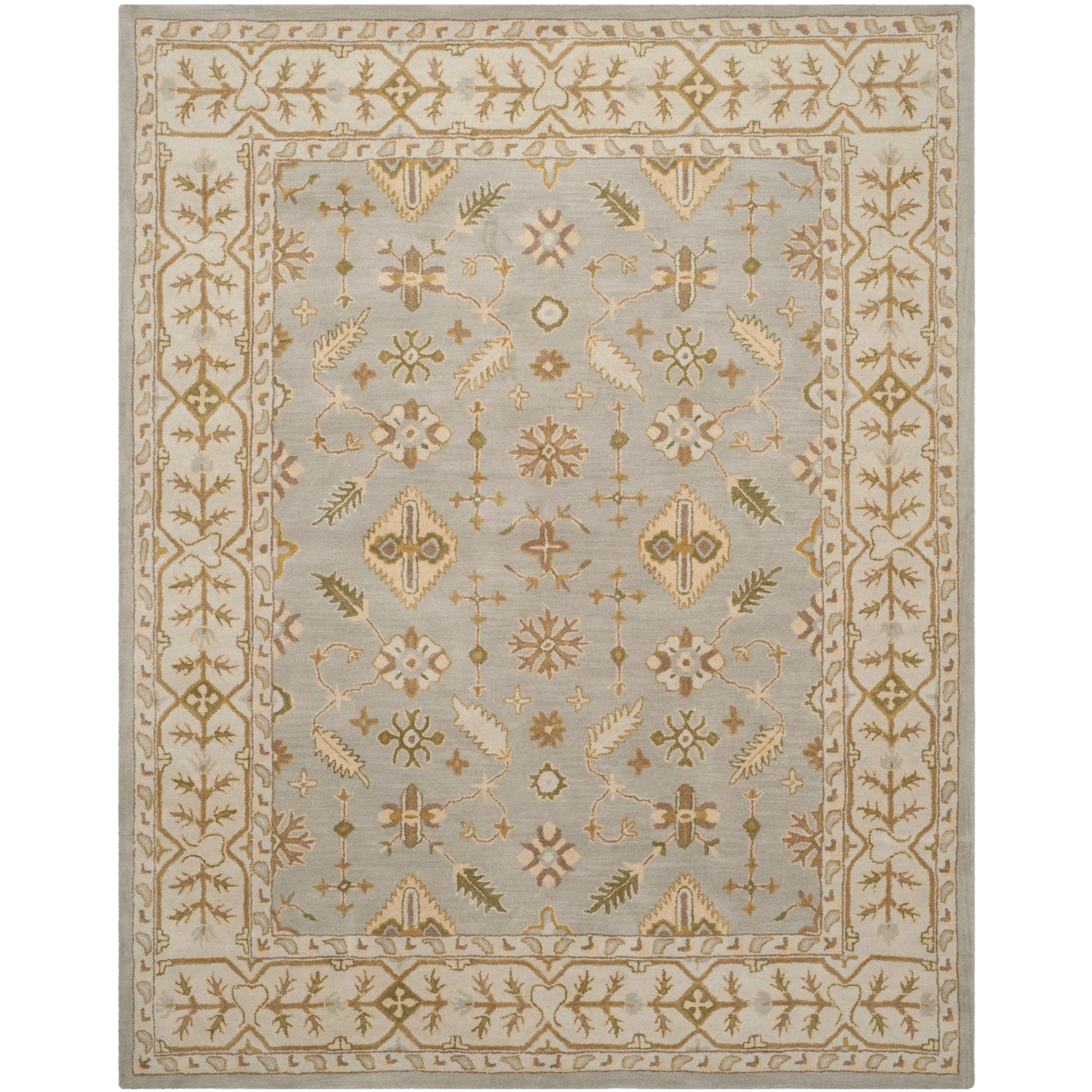 SAFAVIEH Handmade Classic Sabah Traditional Oriental Wool Rug