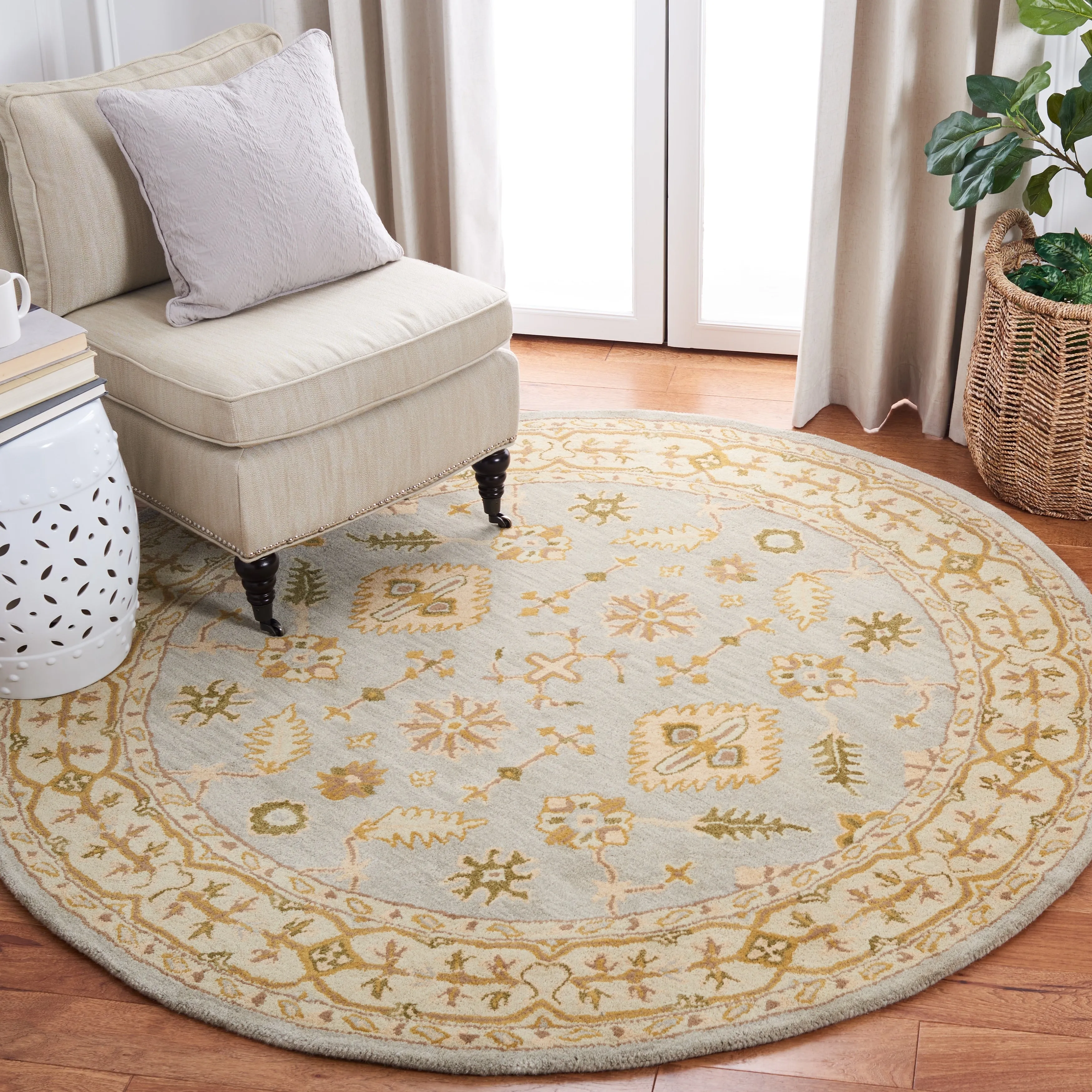 SAFAVIEH Handmade Classic Sabah Traditional Oriental Wool Rug