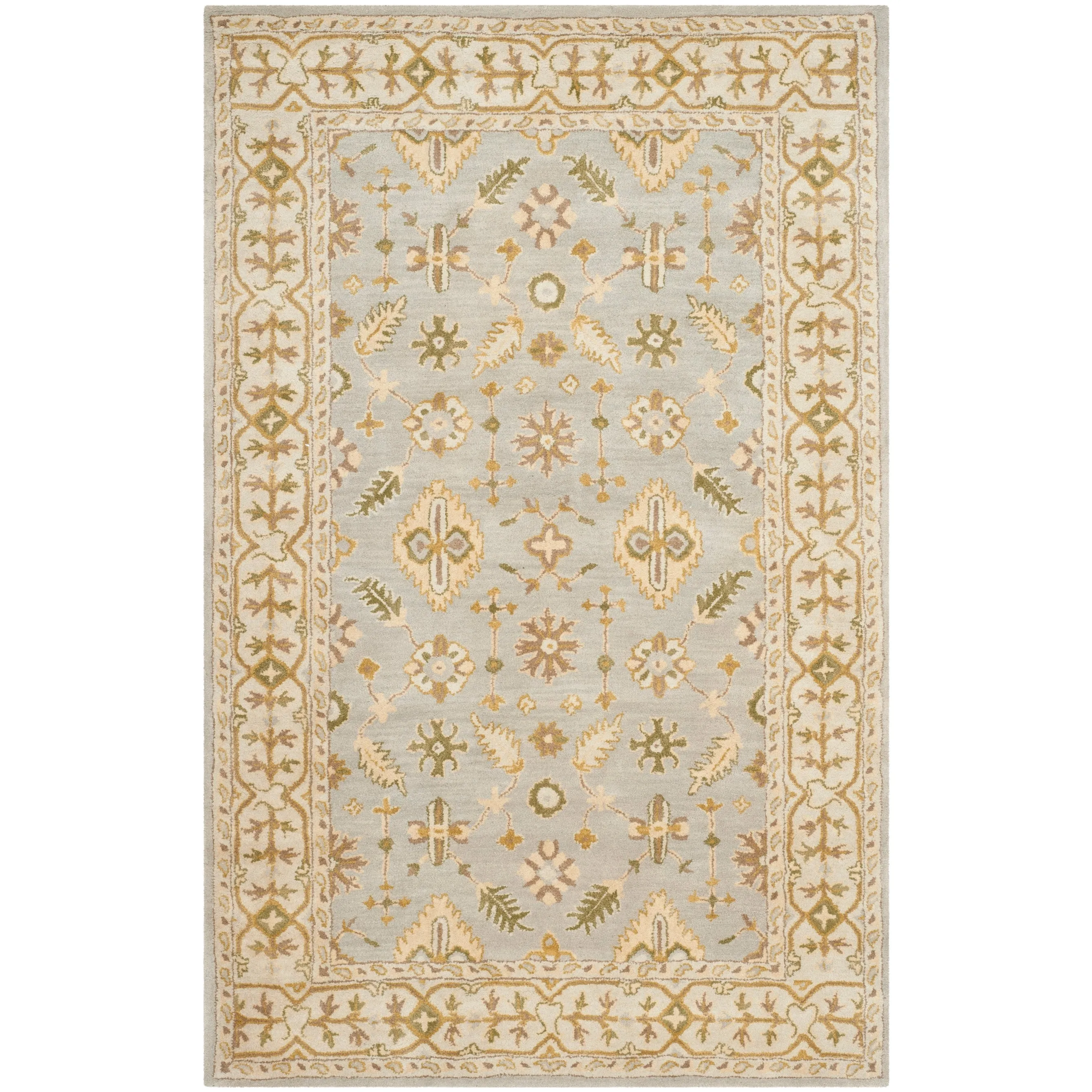 SAFAVIEH Handmade Classic Sabah Traditional Oriental Wool Rug