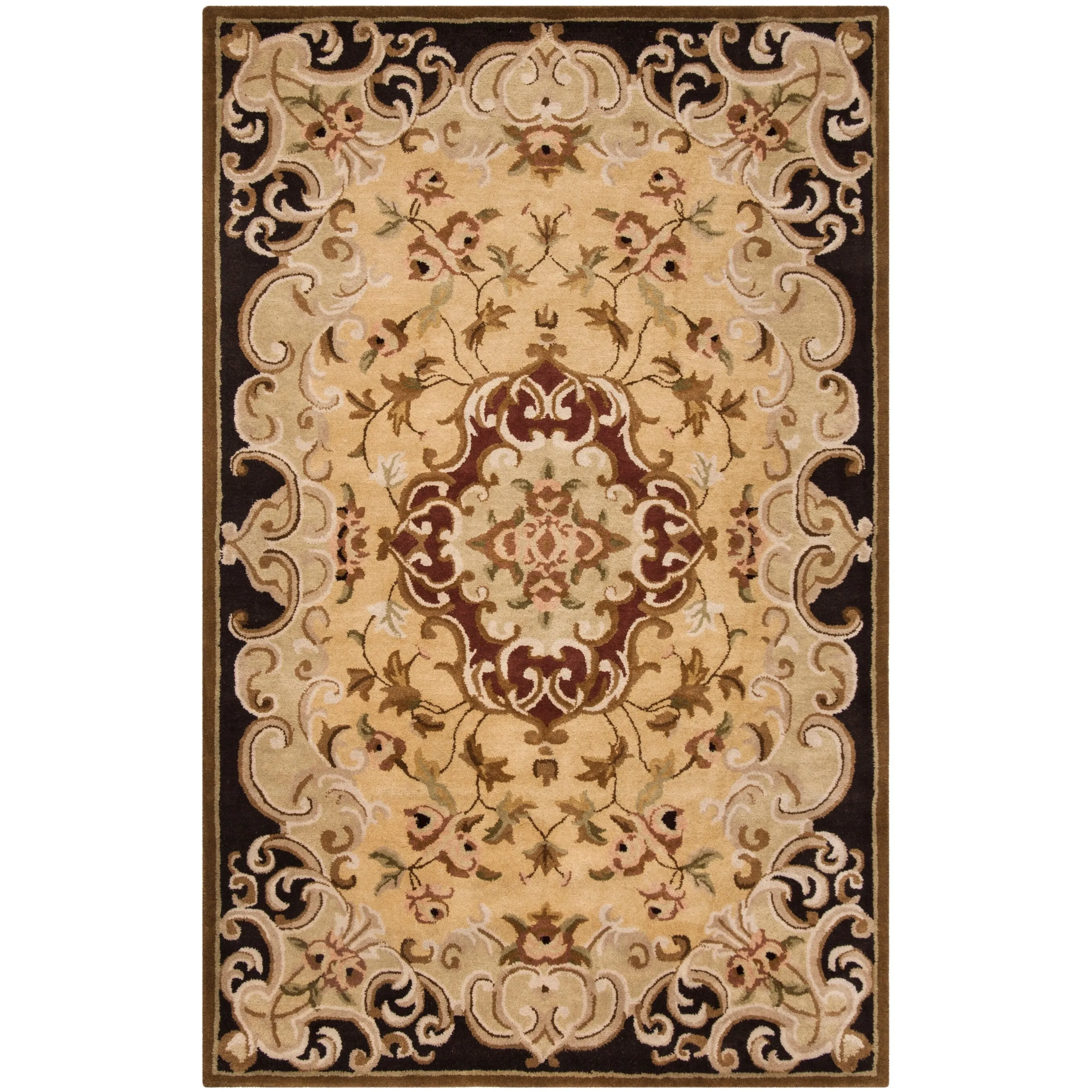 SAFAVIEH Handmade Classic Selvaggia Traditional Oriental Wool Rug