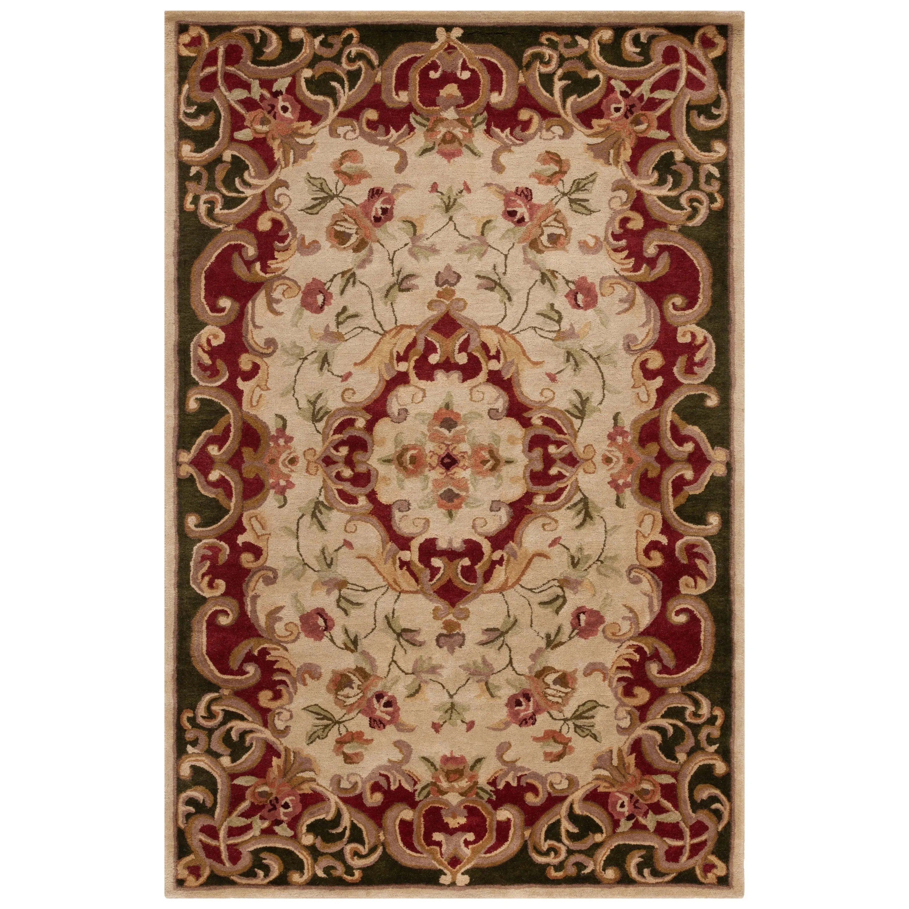 SAFAVIEH Handmade Classic Selvaggia Traditional Oriental Wool Rug