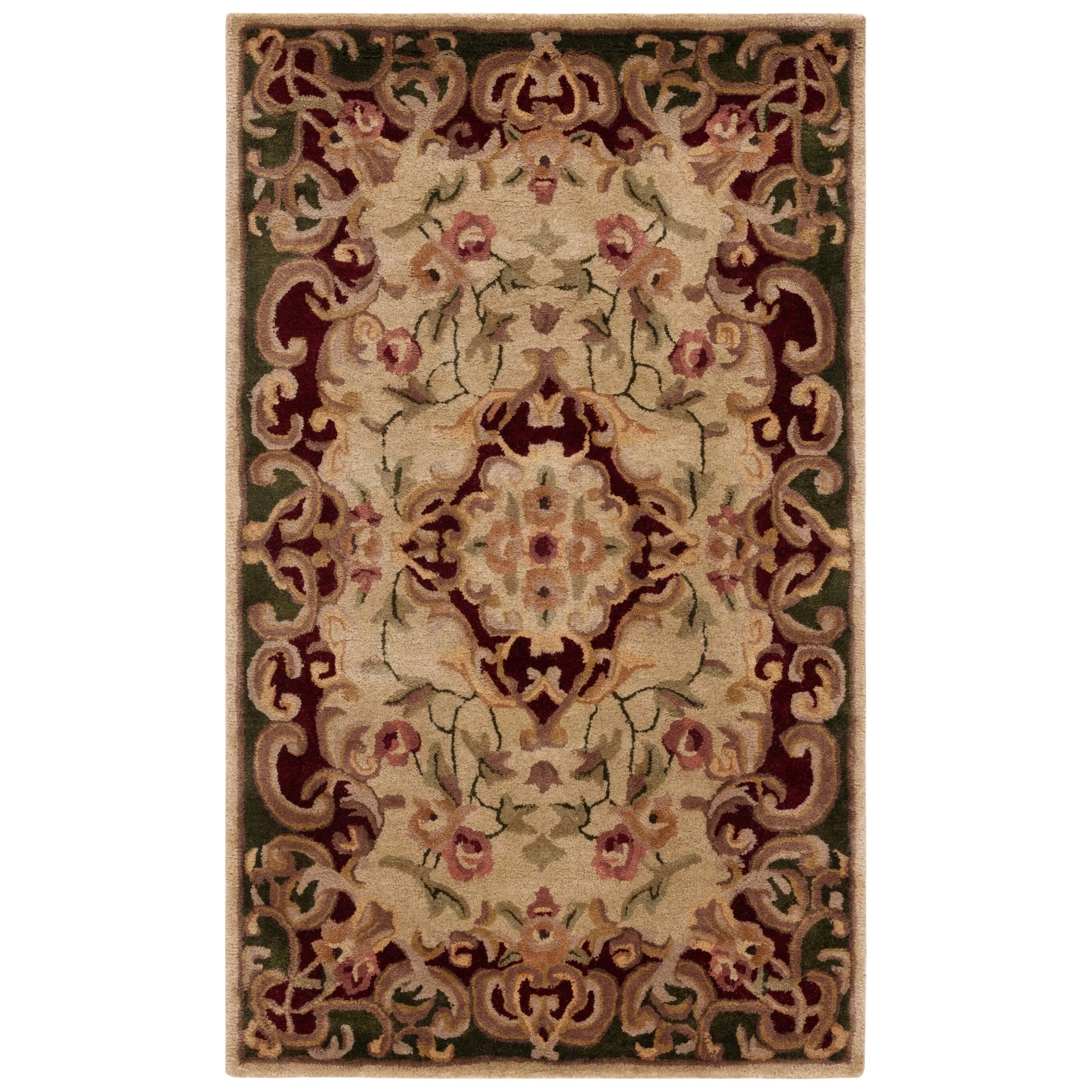 SAFAVIEH Handmade Classic Selvaggia Traditional Oriental Wool Rug