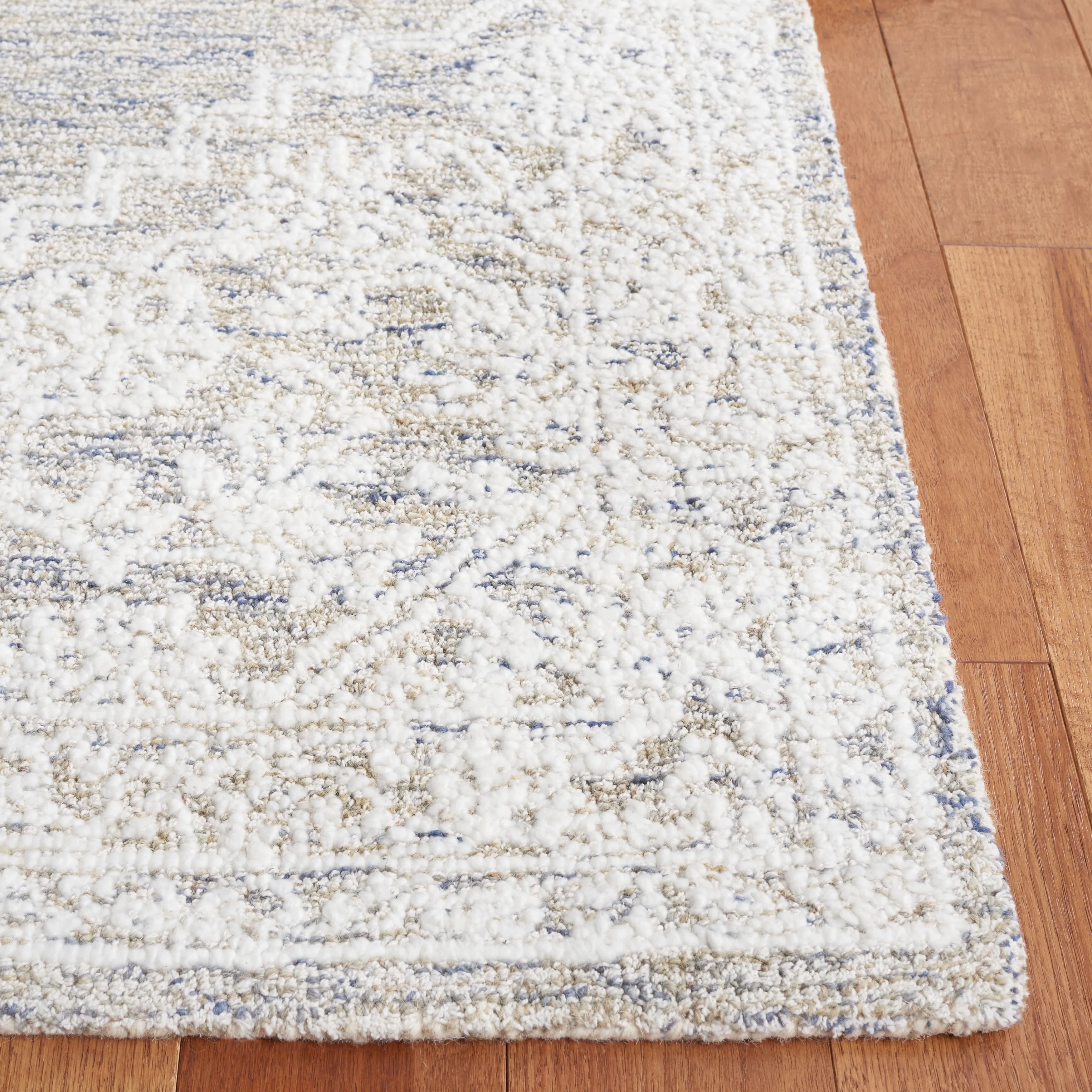 SAFAVIEH Handmade Ebony Agota Modern Wool Rug