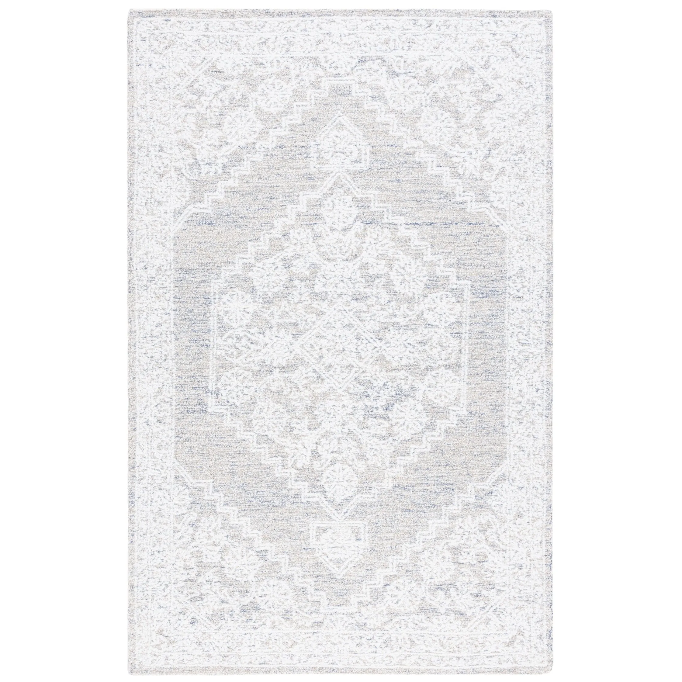 SAFAVIEH Handmade Ebony Agota Modern Wool Rug