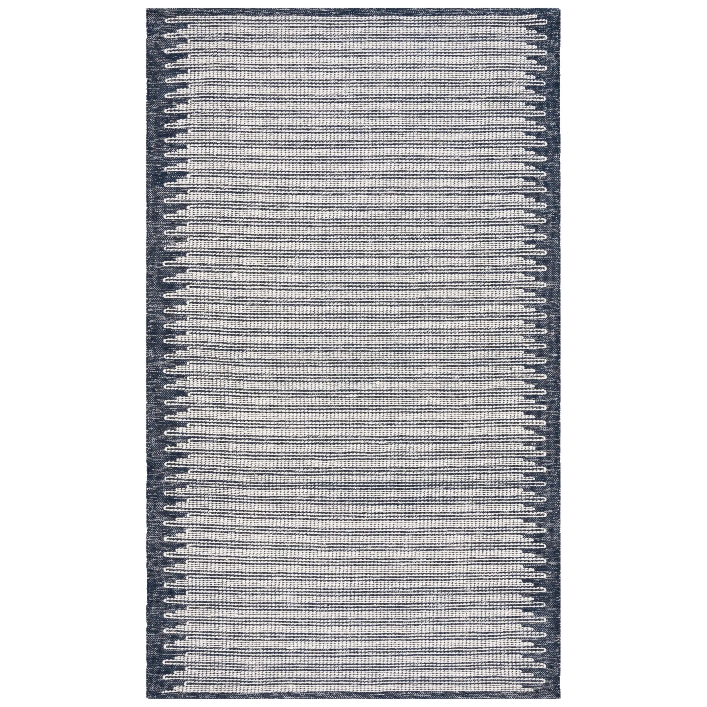 SAFAVIEH Handmade Ebony Cheol Modern Wool Rug