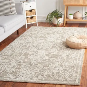 SAFAVIEH Handmade Ebony Cybil Modern Wool Rug