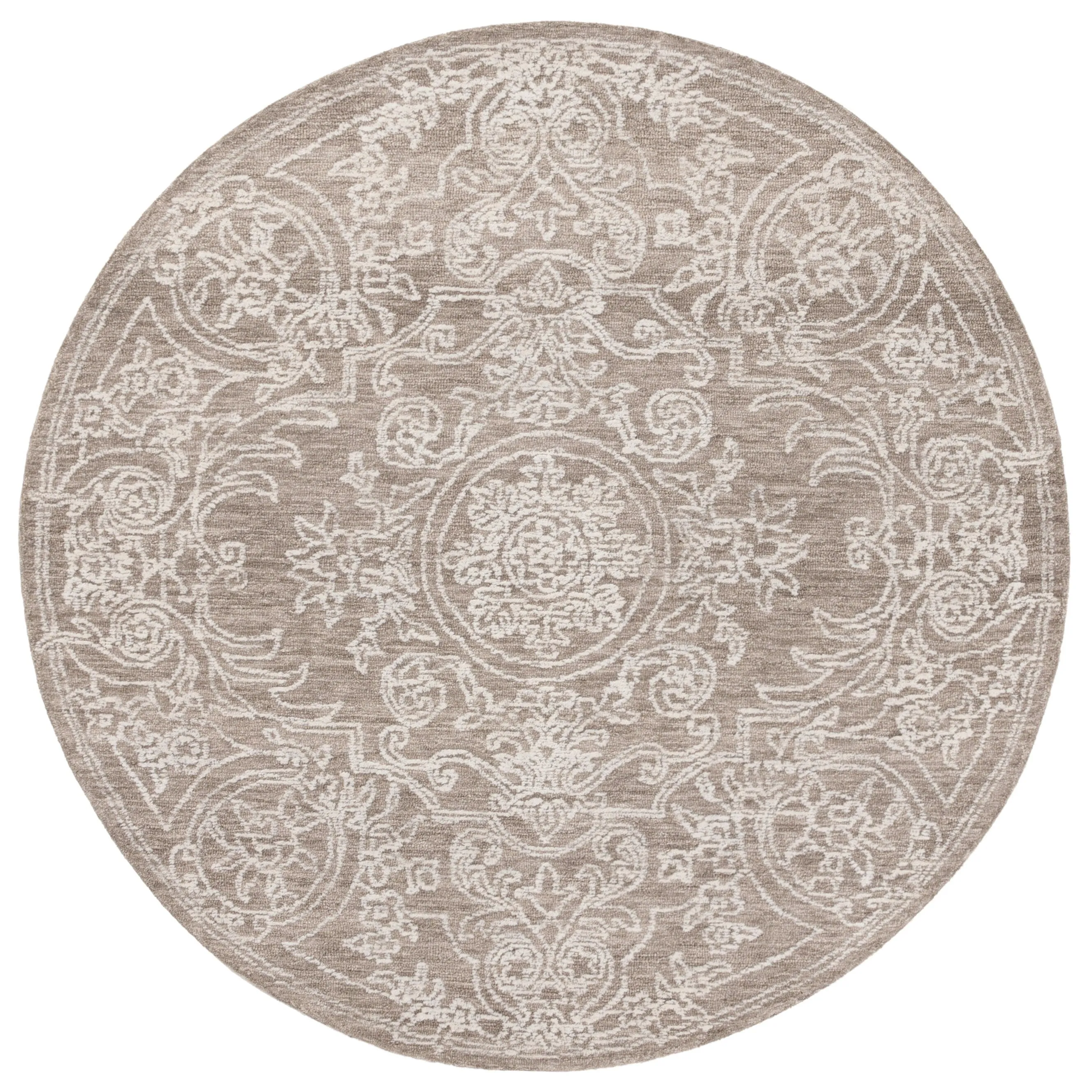 SAFAVIEH Handmade Ebony Cybil Modern Wool Rug