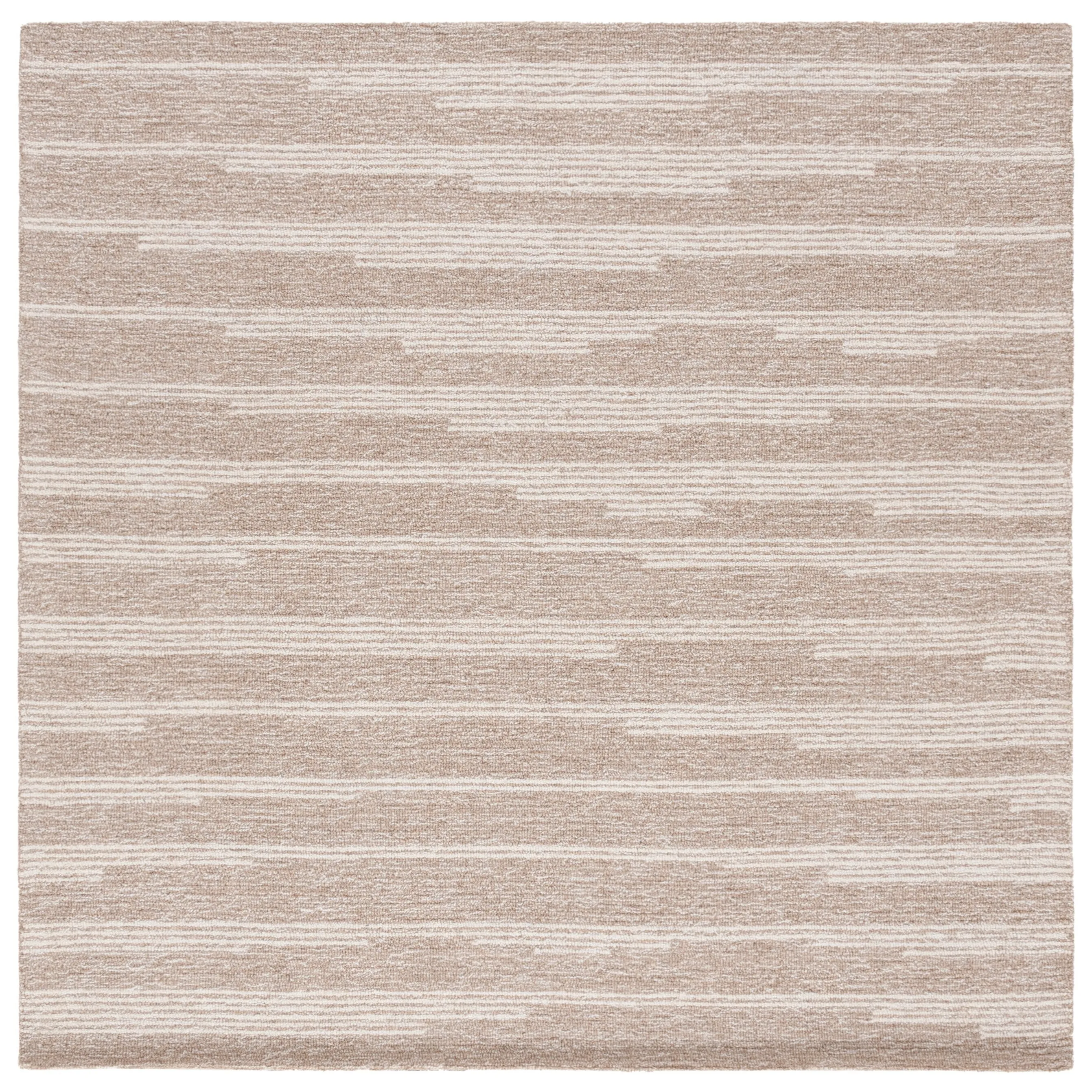 SAFAVIEH Handmade Ebony Mahnaz Modern Striped Wool Rug